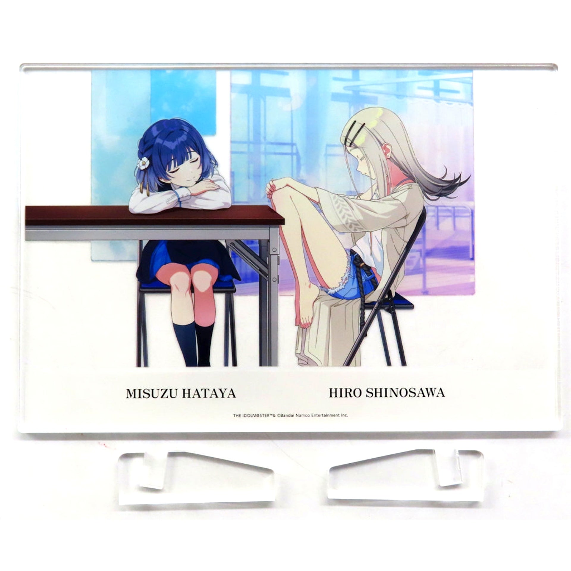 Misuzu Hataya & Hiro Shinosawa My Pace My Life Idol Photo Panel Gakuen Idolmaster The Idolmaster Official Shop Limited [USED]