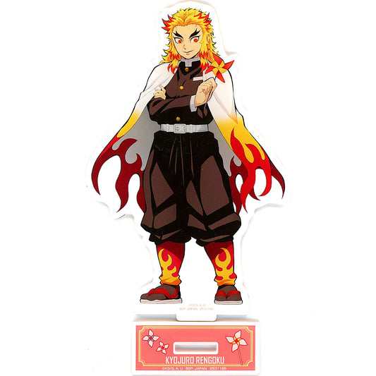 Kyojuro Rengoku Demon Slayer Acrylic Plate with Stand Chapter 2 Giten Namco Torumo Limited [USED]