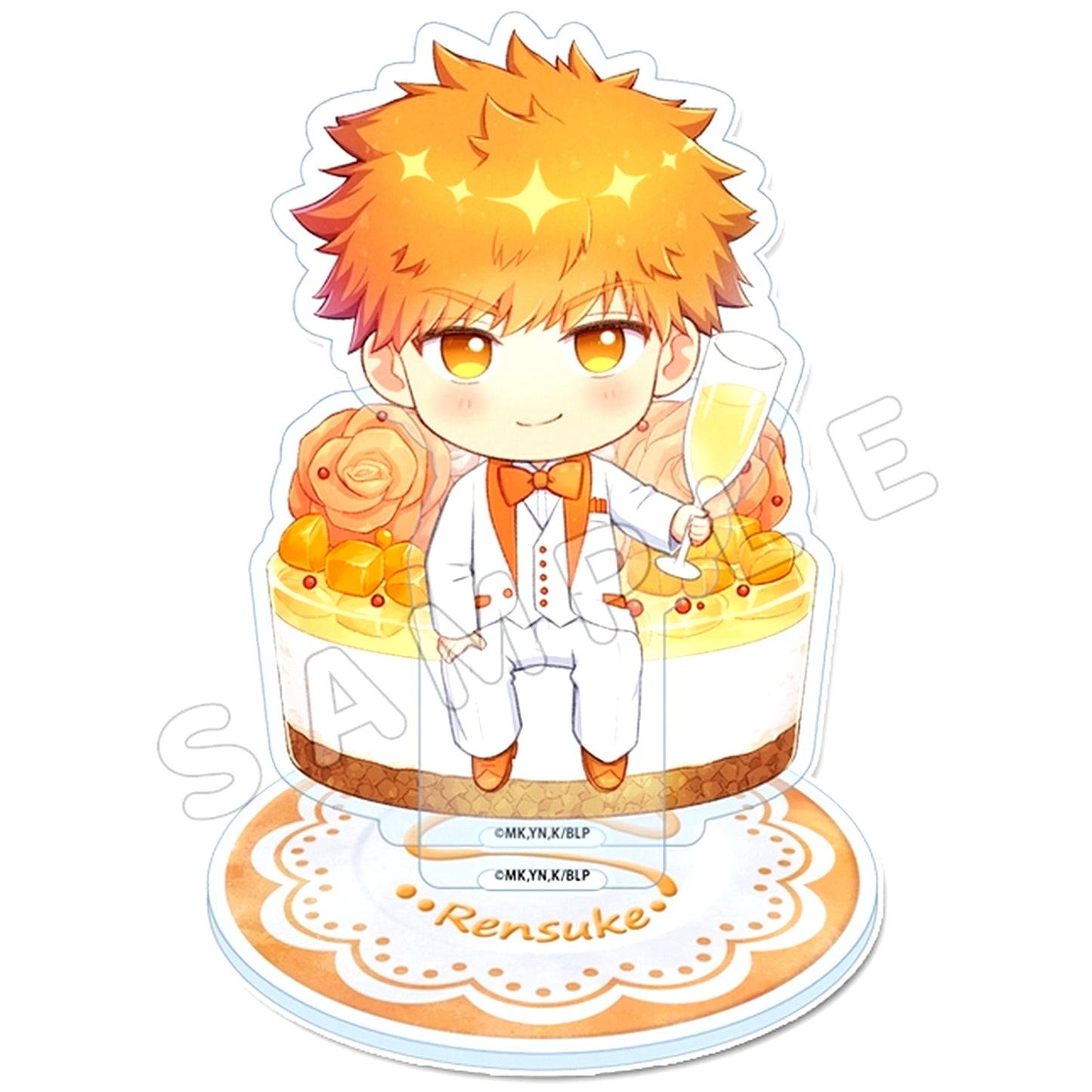 Rensuke Kunigami Celebration Puchichoko Acrylic Stand Blue Lock [USED]