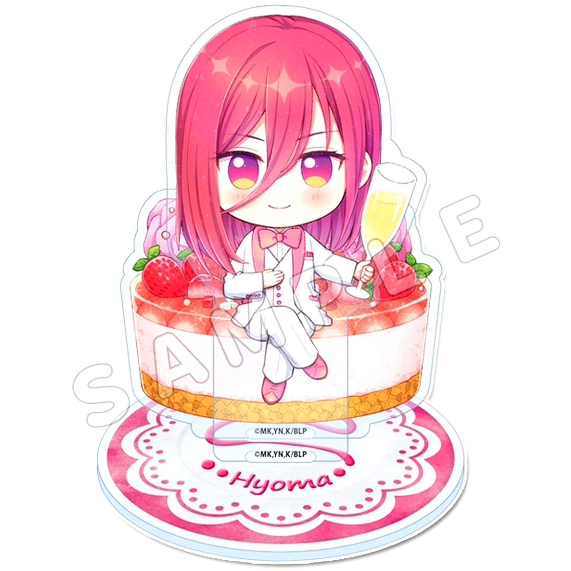 Hyoma Chigiri Celebration Puchi Choco Acrylic Stand Blue Lock [USED]