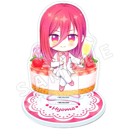 Hyoma Chigiri Celebration Puchi Choco Acrylic Stand Blue Lock [USED]