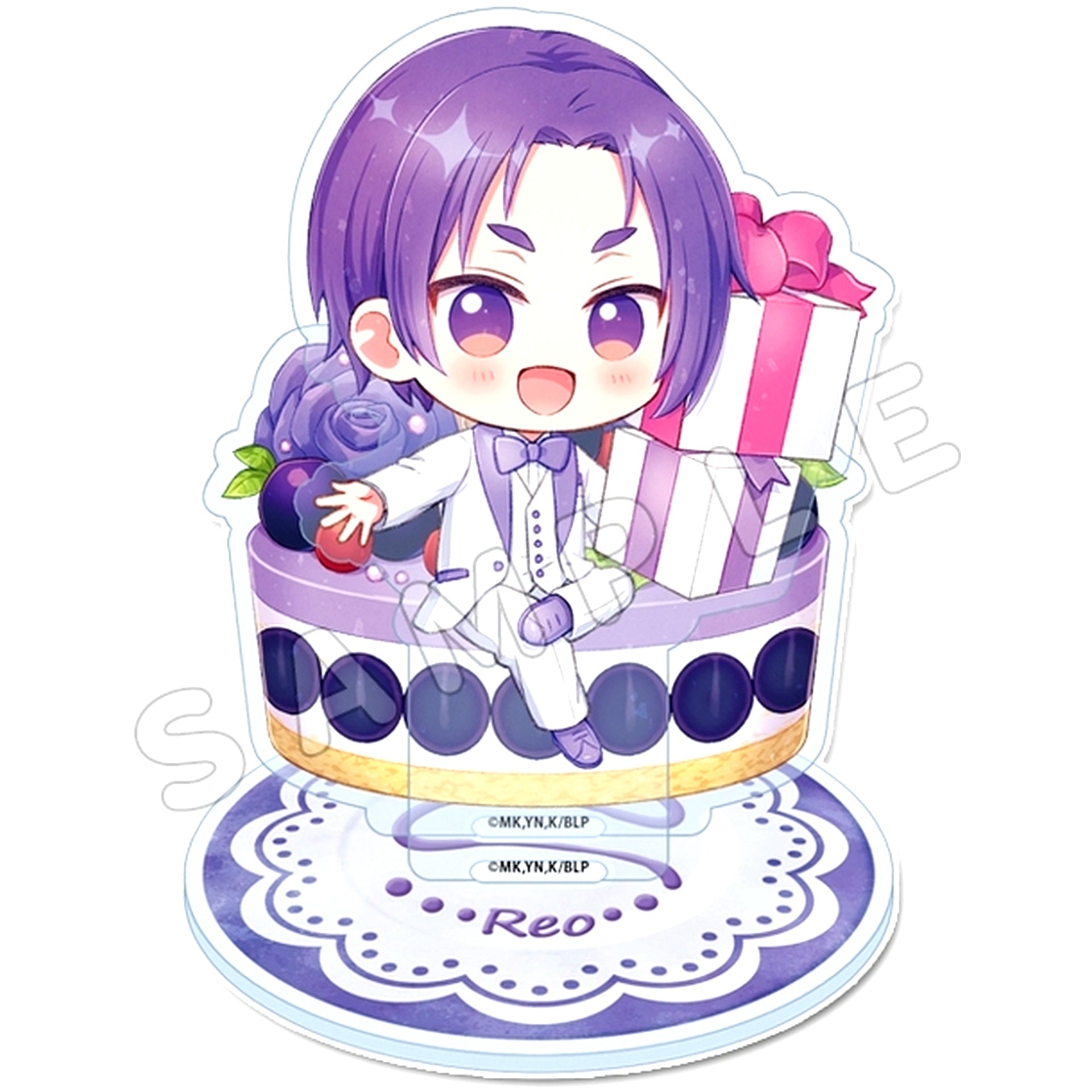 Reo Mikage Celebration Puchichoko Acrylic Stand Blue Lock [USED]