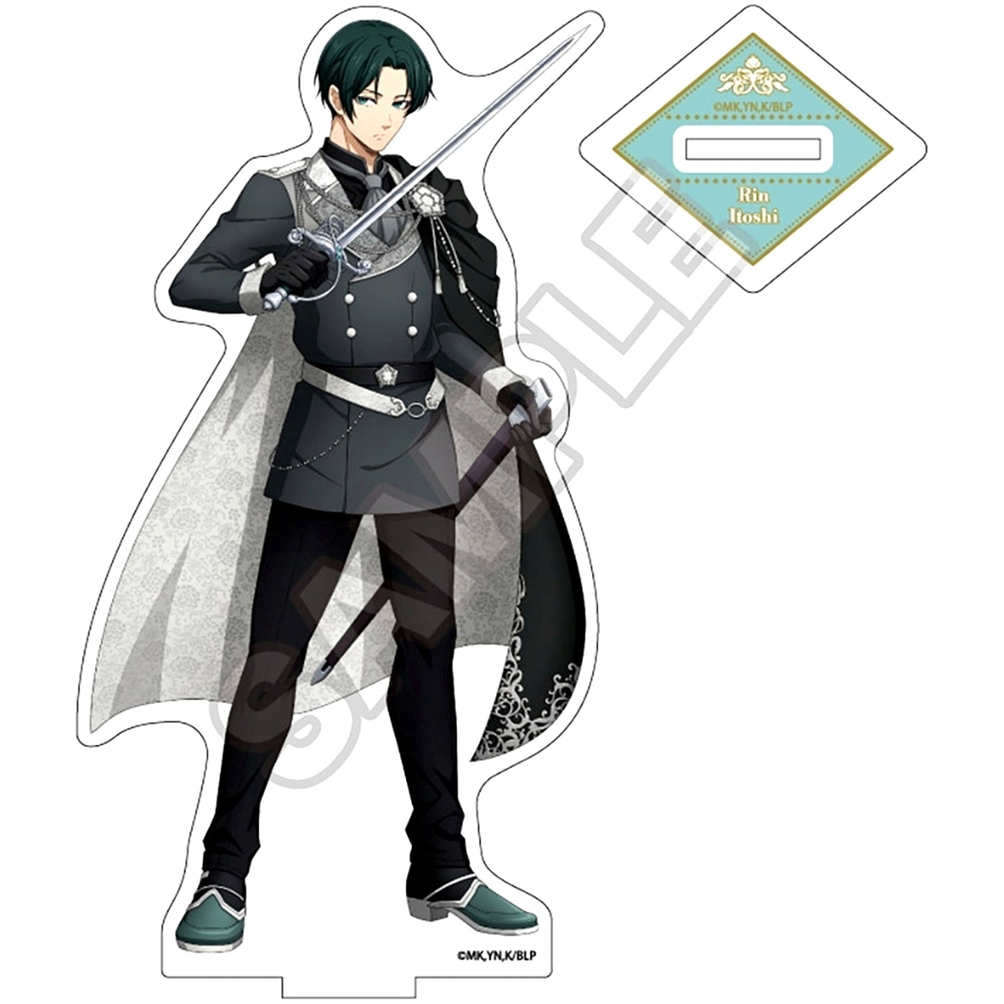 Rin Itoshi Noble Style Acrylic Stand Blue Lock [USED]
