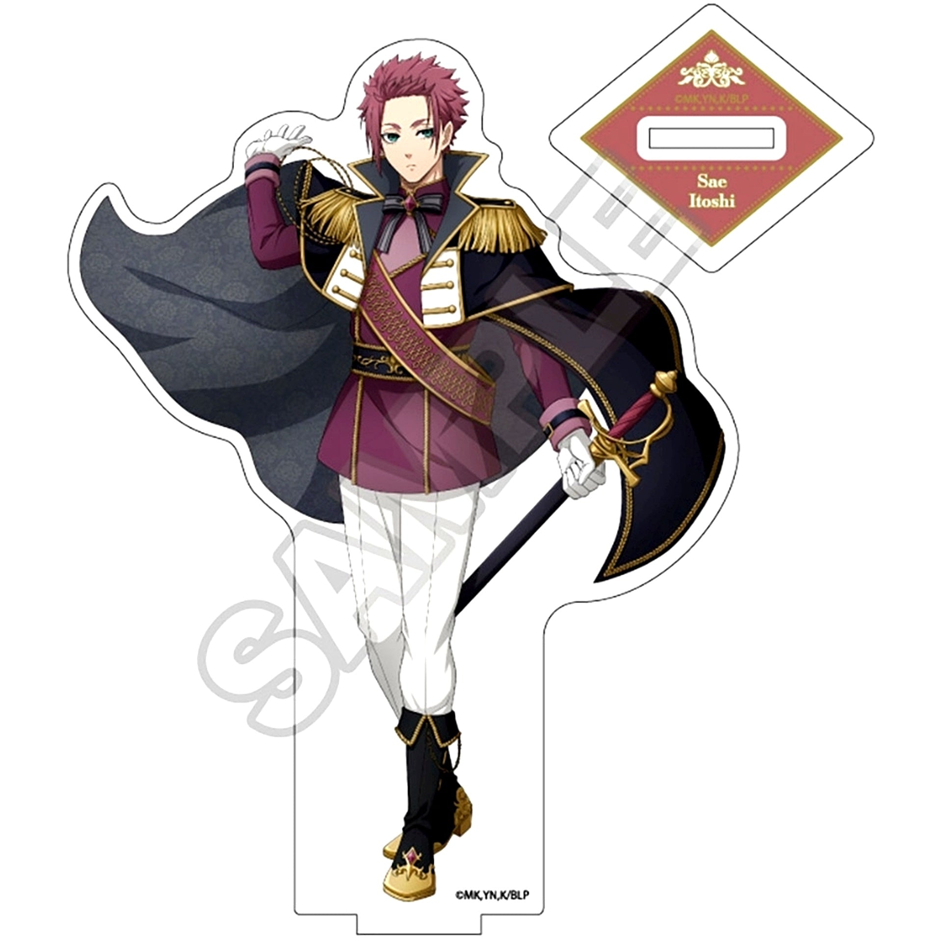 Sae Itoshi Noble Style Acrylic Stand Blue Lock [USED]