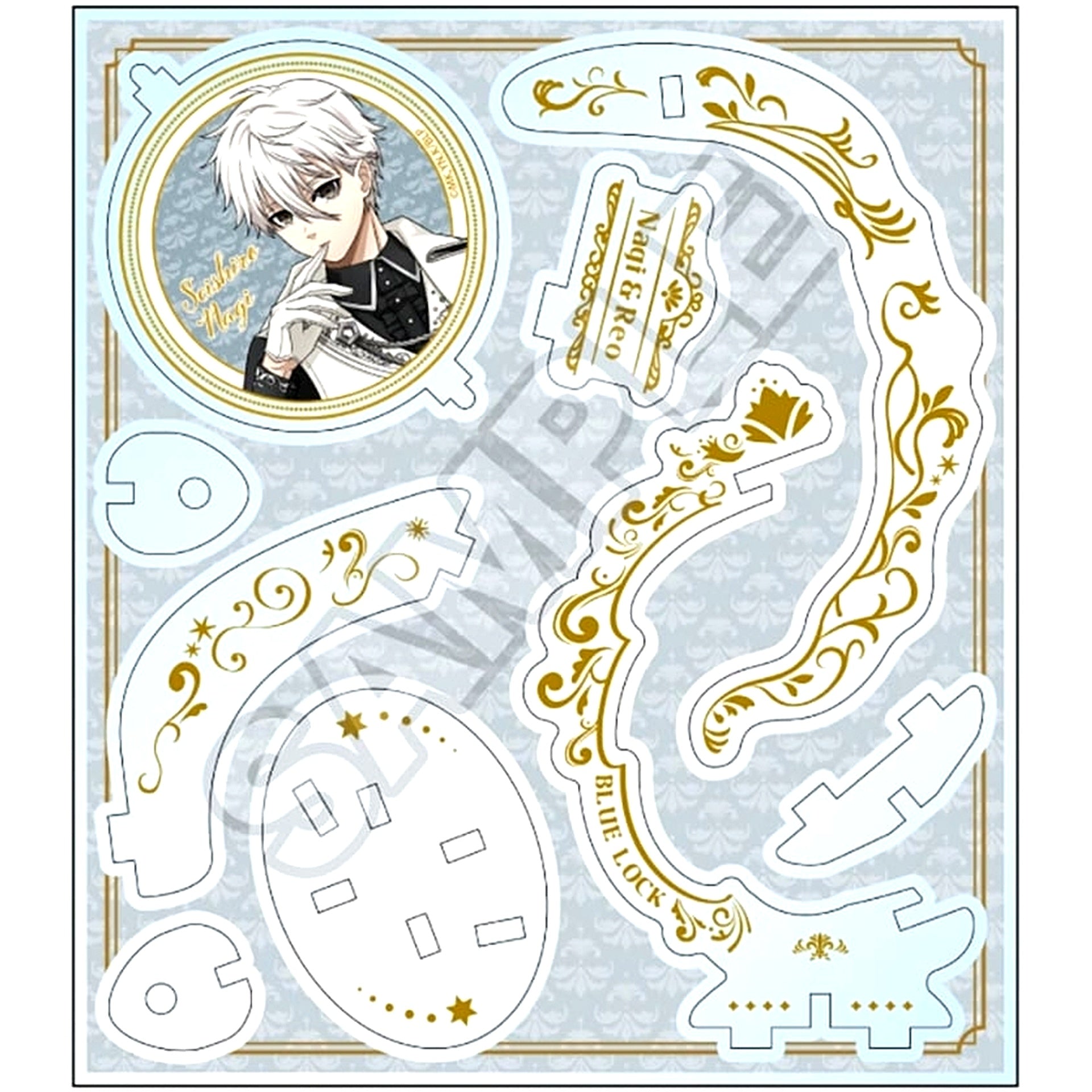 Seishiro Nagi & Reo Mikage Noble Style Pirouette Stand Blue Lock [USED]