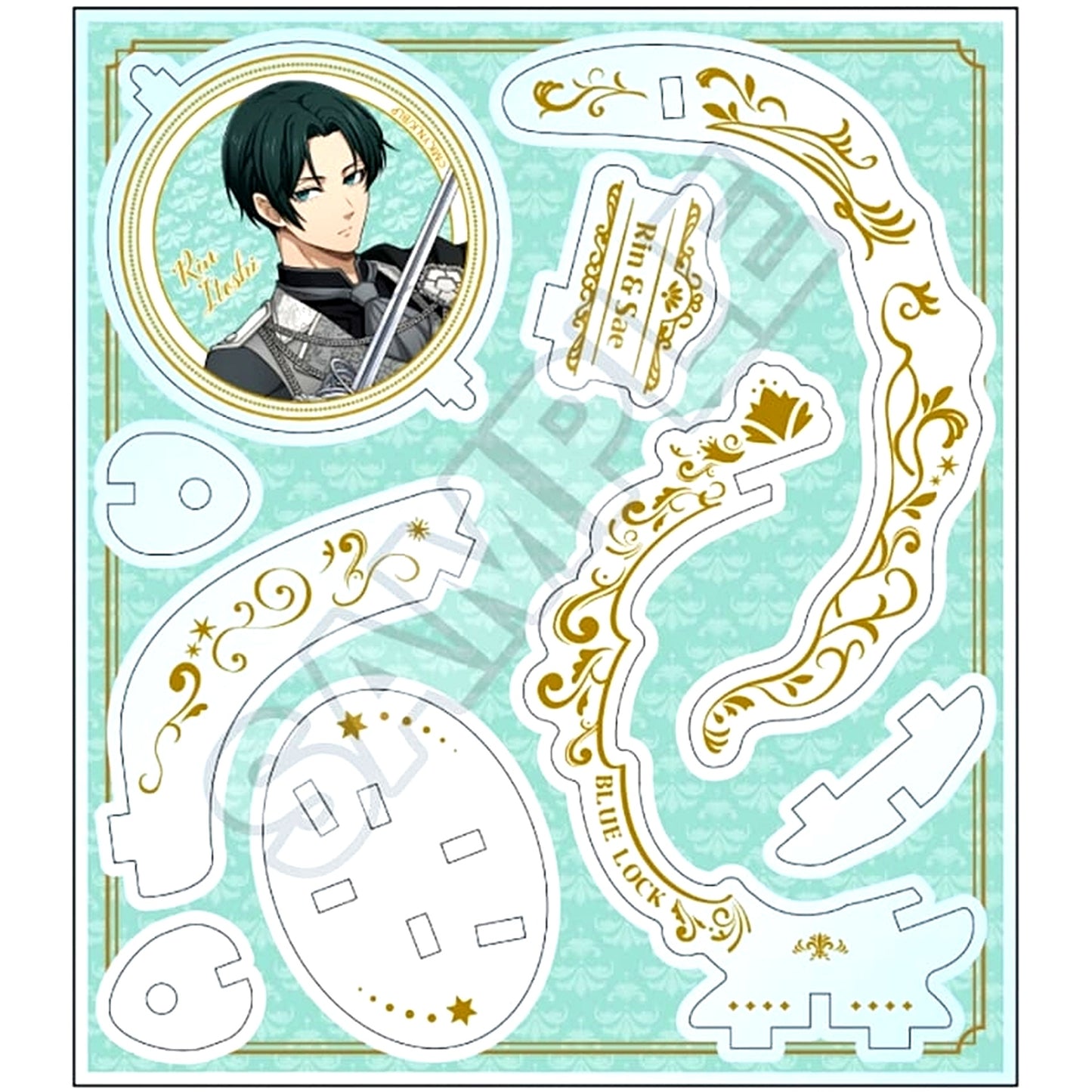 Rin Itoshi and Sae Itoshi Noble Style Pirouette Stand Blue Lock [USED]