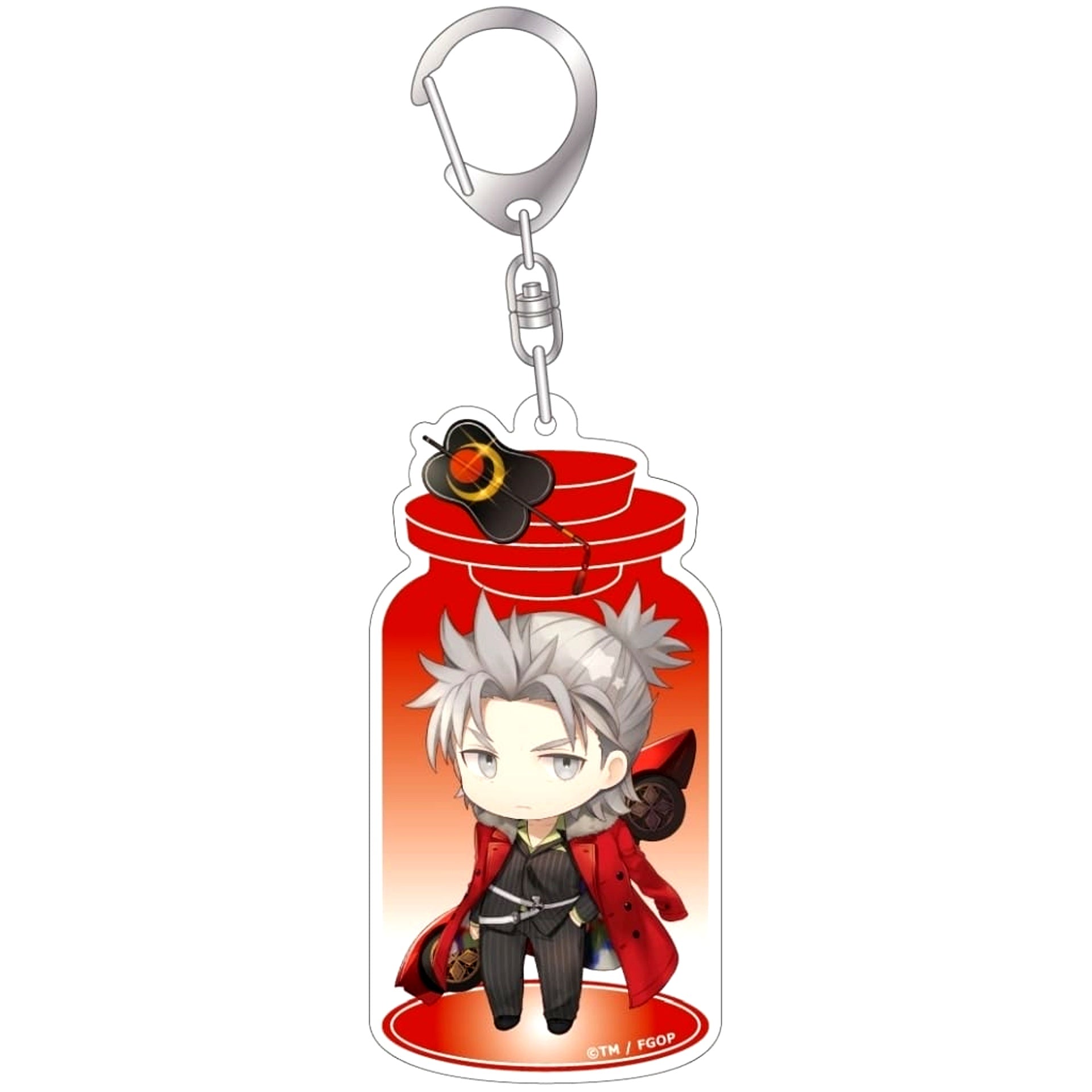 Fate/Grand Order Rider Takeda Shingen Takeda Harunobu CharaToria Acrylic Keychain [USED]