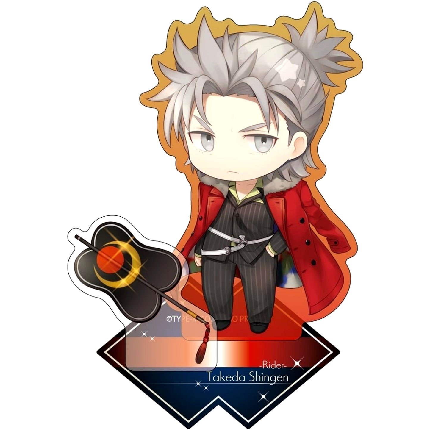 Fate/Grand Order Takeda Shingen Takeda Harunobu Rider Charatoria Acrylic Stand [USED]