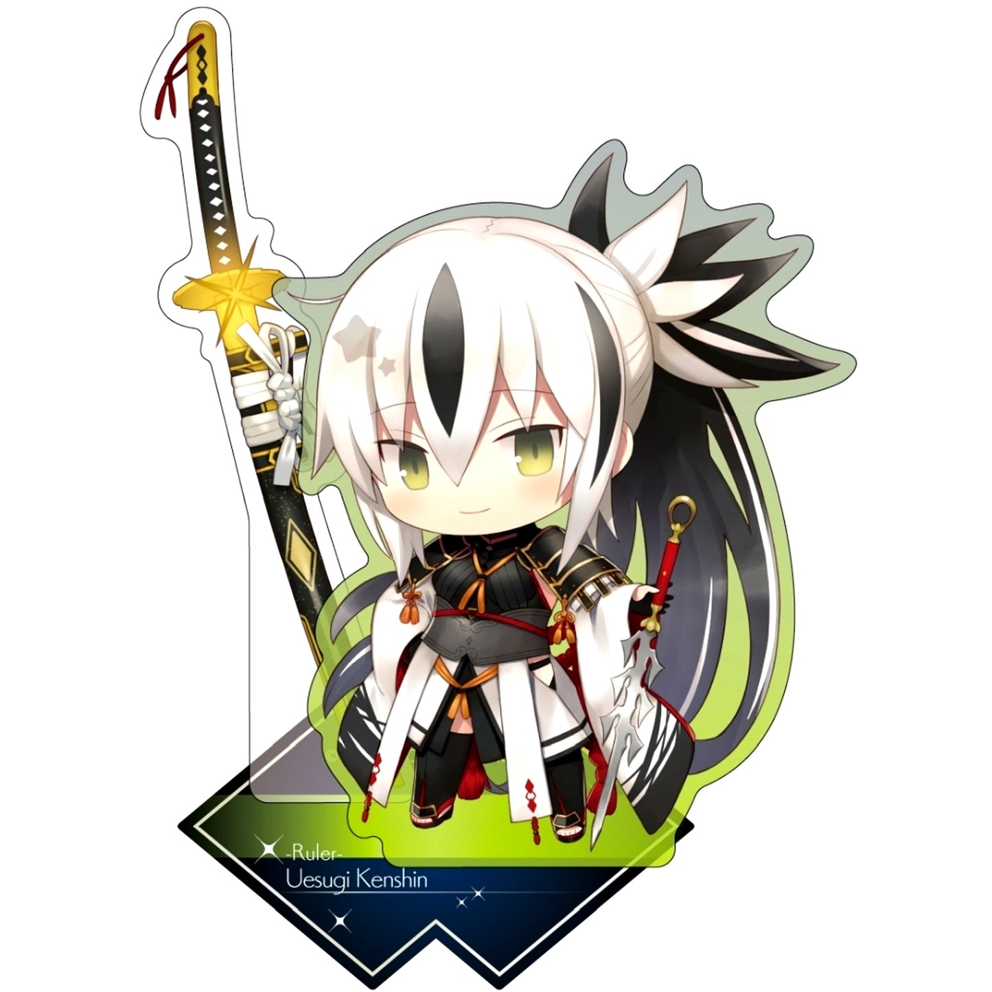 Ruler / Kenshin Uesugi Fate/Grand Order Charatoria Acrylic Stand [USED]