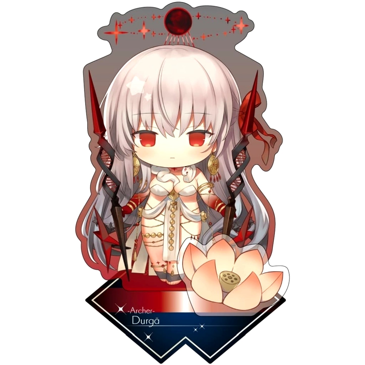 Fate/Grand Order Archer Durga CharaToria Acrylic Stand [USED]