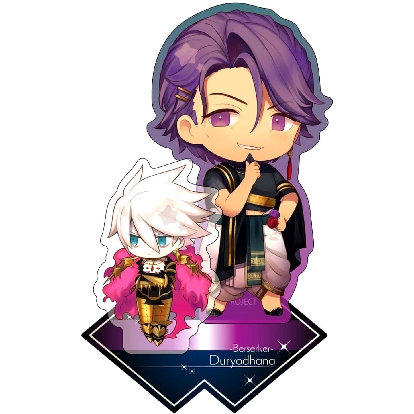 Fate/Grand Order Berserker Duryodhana CharaToria Acrylic Stand [USED]
