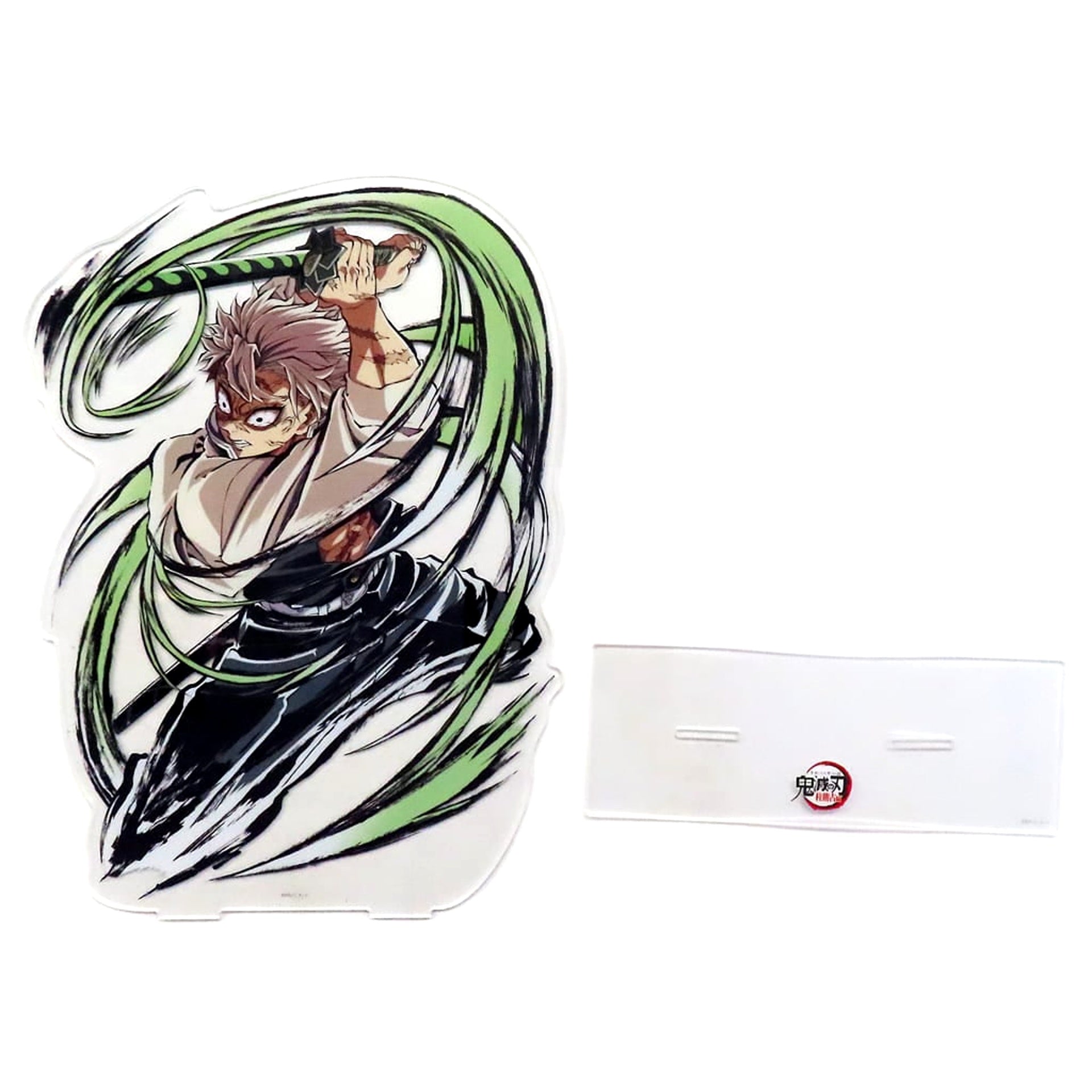 Demon Slayer: Kimetsu no Yaiba Hashira Training Arc Sanemi Shinazugawa Big Acrylic Stand C104 Limited Included with Sanemi Shinazugawa End Roll Illustration Goods Set Acrylic Stands [USED]