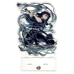 Demon Slayer: Kimetsu no Yaiba Muichirou Tokitou Big Acrylic Stand C104 Limited Included with Katsura Training Arc Muichiro Tokito End Roll Illustration Goods Set Acrylic Stands [USED]