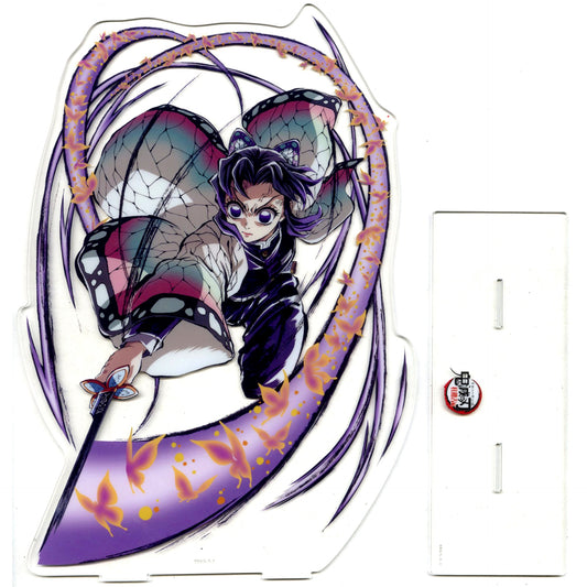 Shinobu Kocho Big Acrylic Stand C104 Demon Slayer: Kimetsu no Yaiba Hashira Training Arc Shinobu Kocho End Roll Illustration Goods Set Bundled Item [USED]