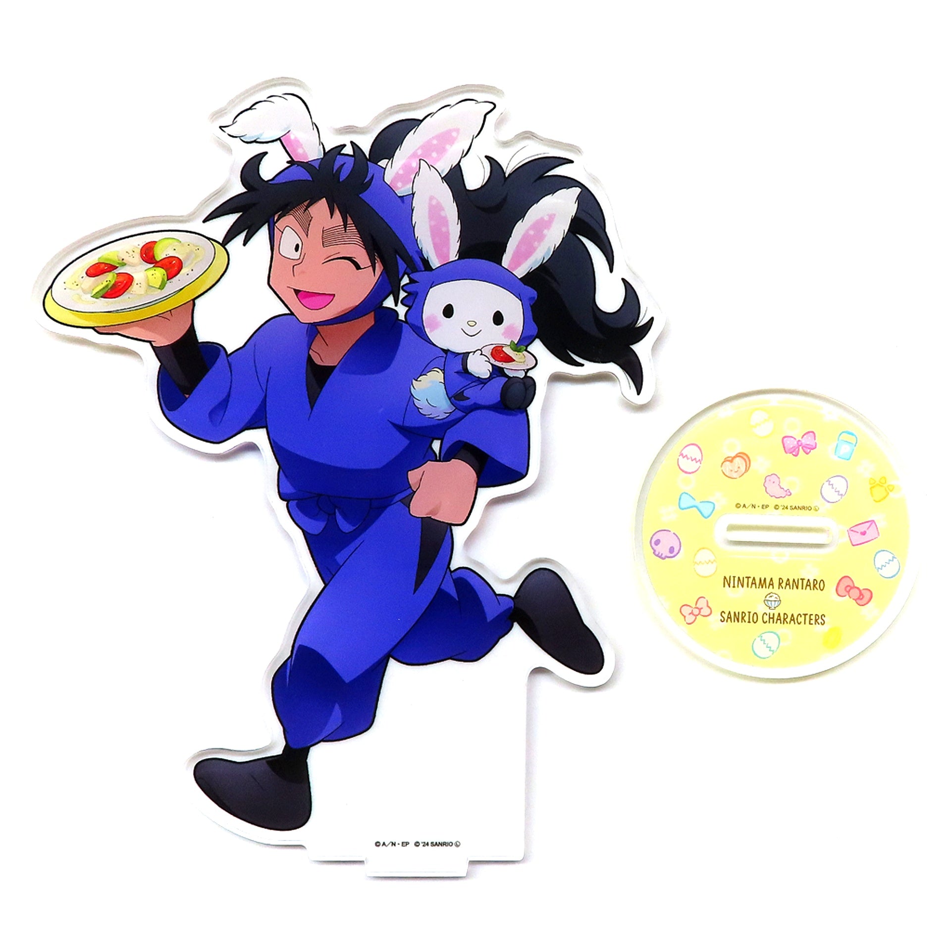 Heisuke Kukuchi x Wish me mell Acrylic Stand Nintama Rantaro x Sanrio Characters in AMOCAFE Part 2 [USED]