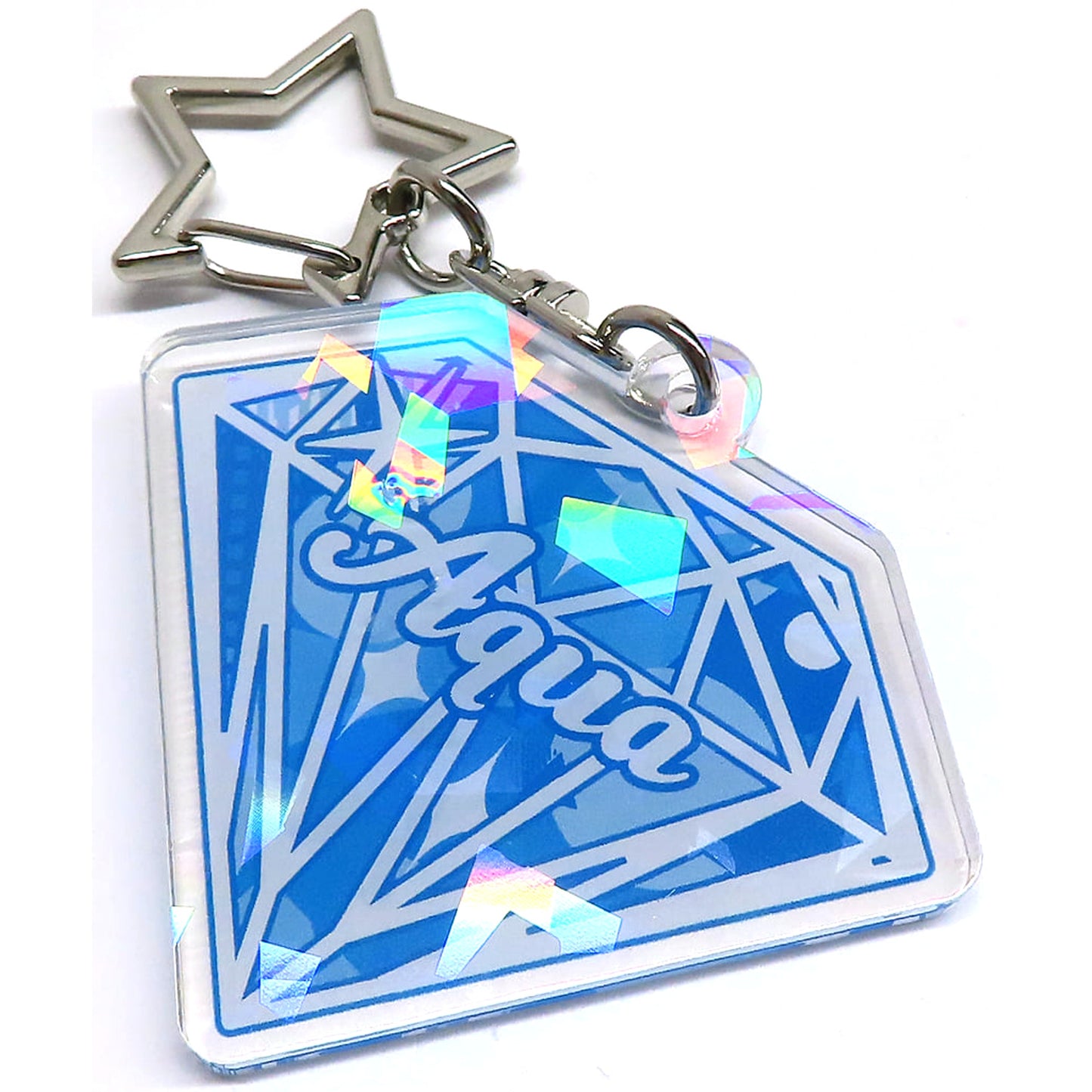 Oshi No Ko Aquamarine Hoshino Motif Acrylic Keychain Keychains [USED]