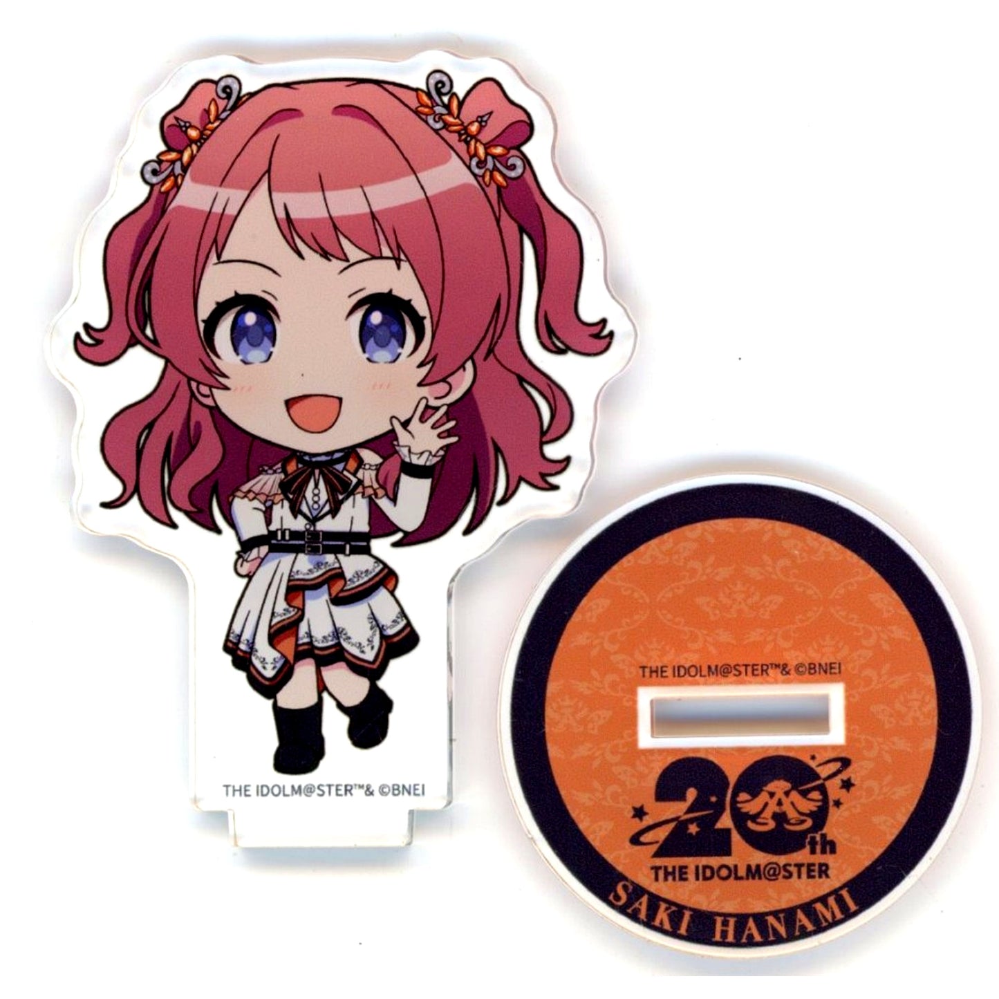 Saki Hanami Gakuen Idolmaster The Idolmaster 20th Anniversary Official Mini Acrylic Stand [USED]