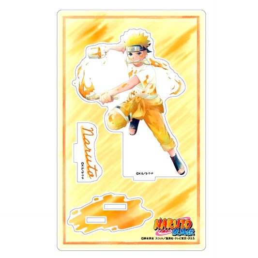 Naruto Uzumaki Paint Kamiani TOUCH Acrylic Stand Naruto Shippuden [USED]