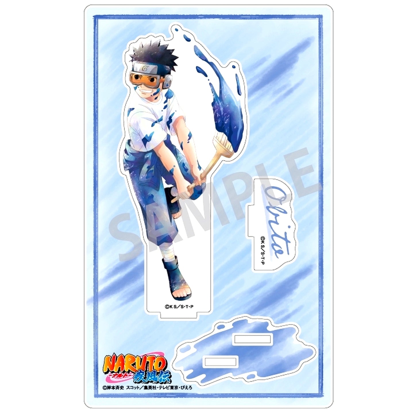 Obito Uchiha Paint Kamiani TOUCH Acrylic Stand Naruto Shippuden [USED]