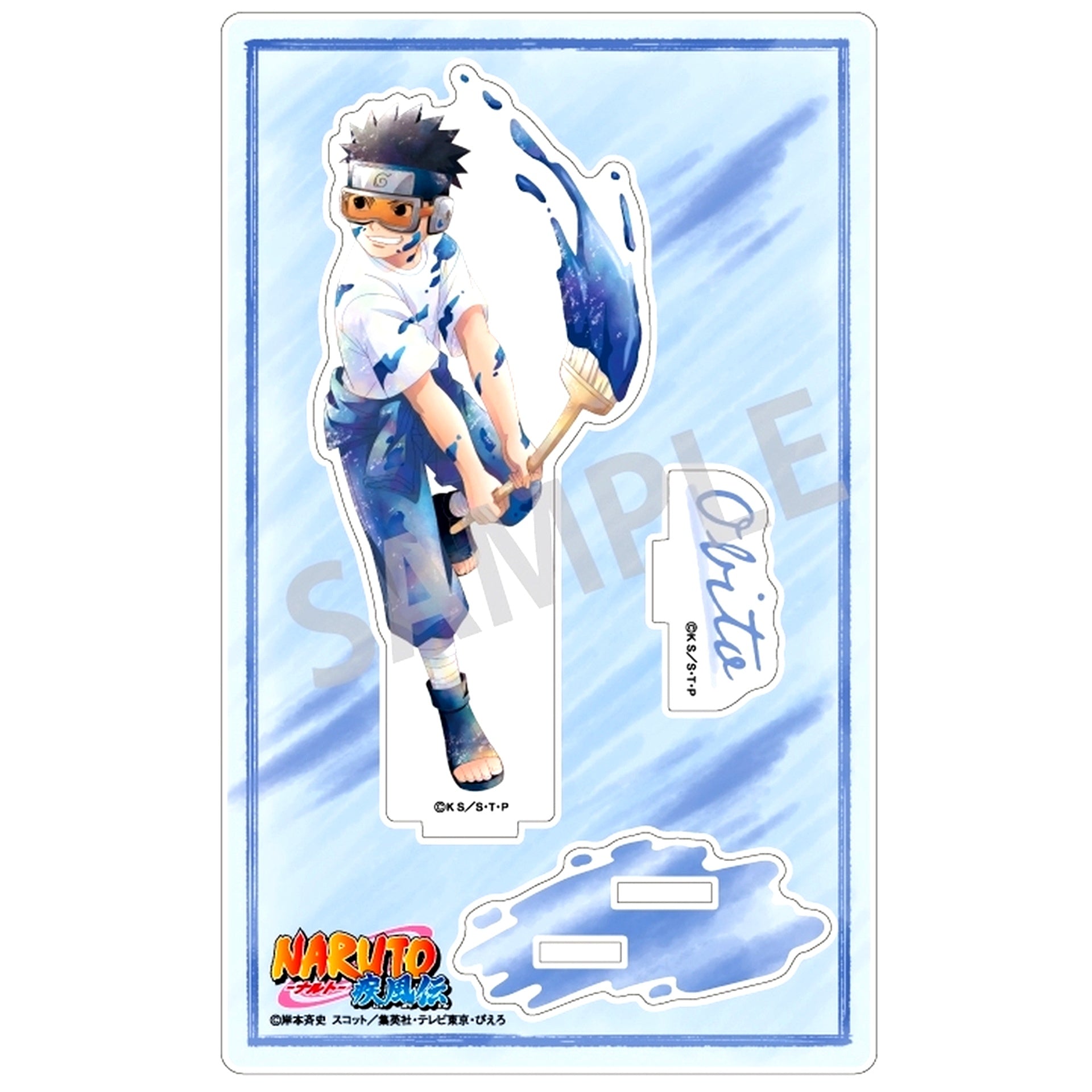 Obito Uchiha Paint Kamiani TOUCH Acrylic Stand Naruto Shippuden [USED]