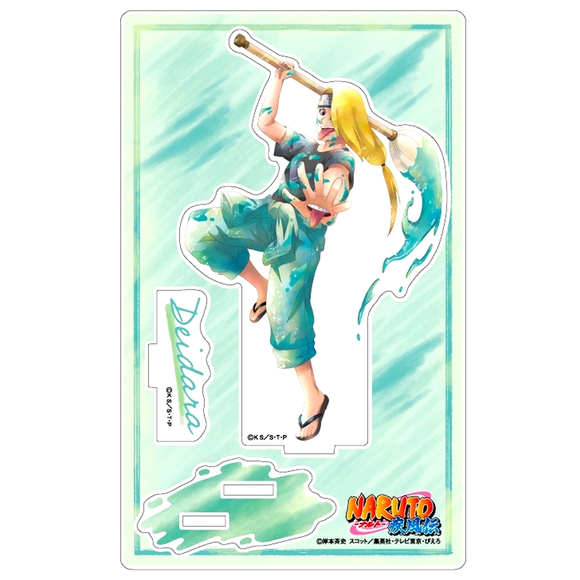 Deidara Paint Kamiani TOUCH Acrylic Stand Naruto Shippuden [USED]