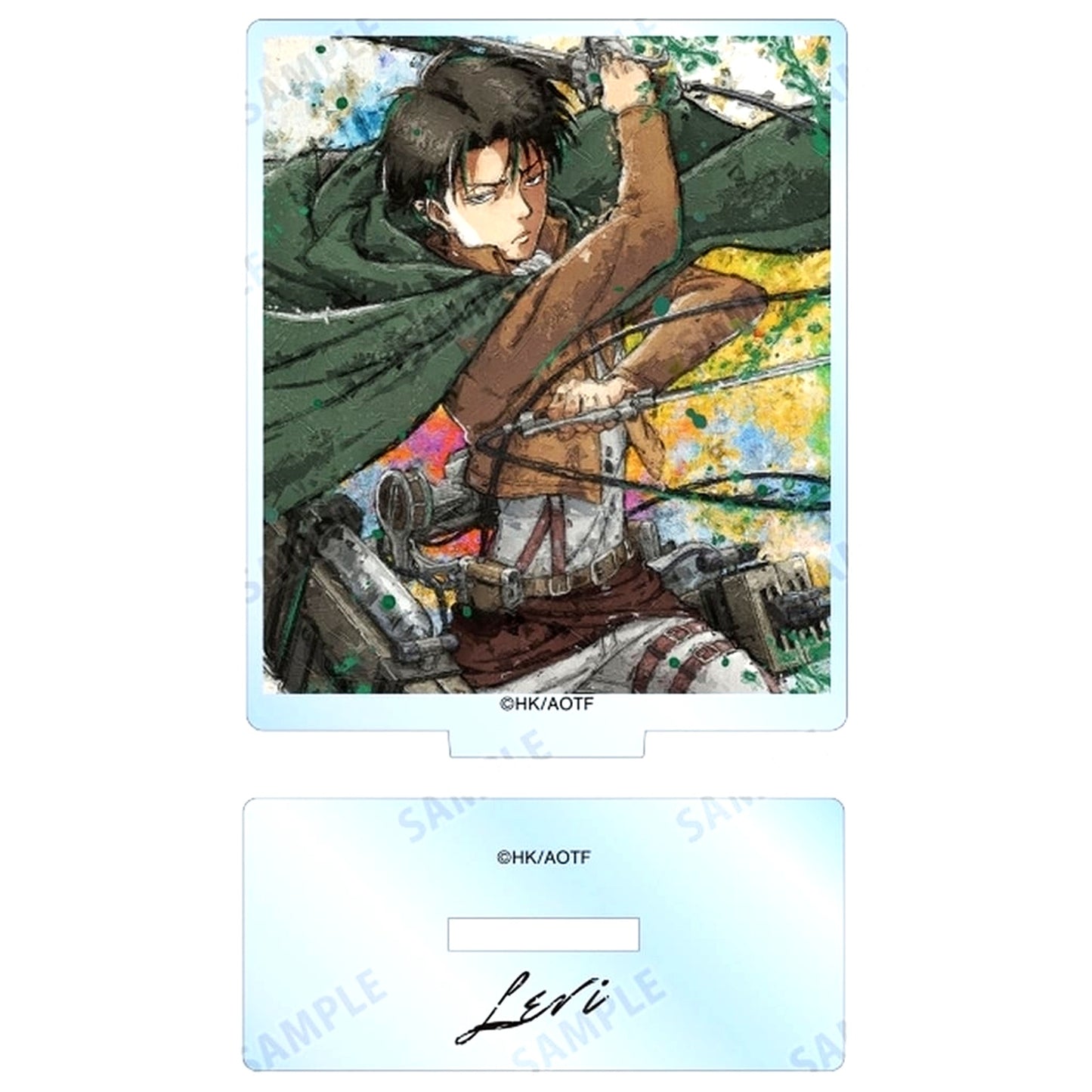 Levi Trading Grunge Canvas Acrylic Stand Attack on Titan [USED]