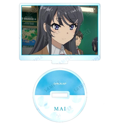 Mai Sakurajima B Rascal Does Not Dream of Bunny Girl Senpai Mai Sakurajima Trading Scene Shot Acrylic Stand [USED]