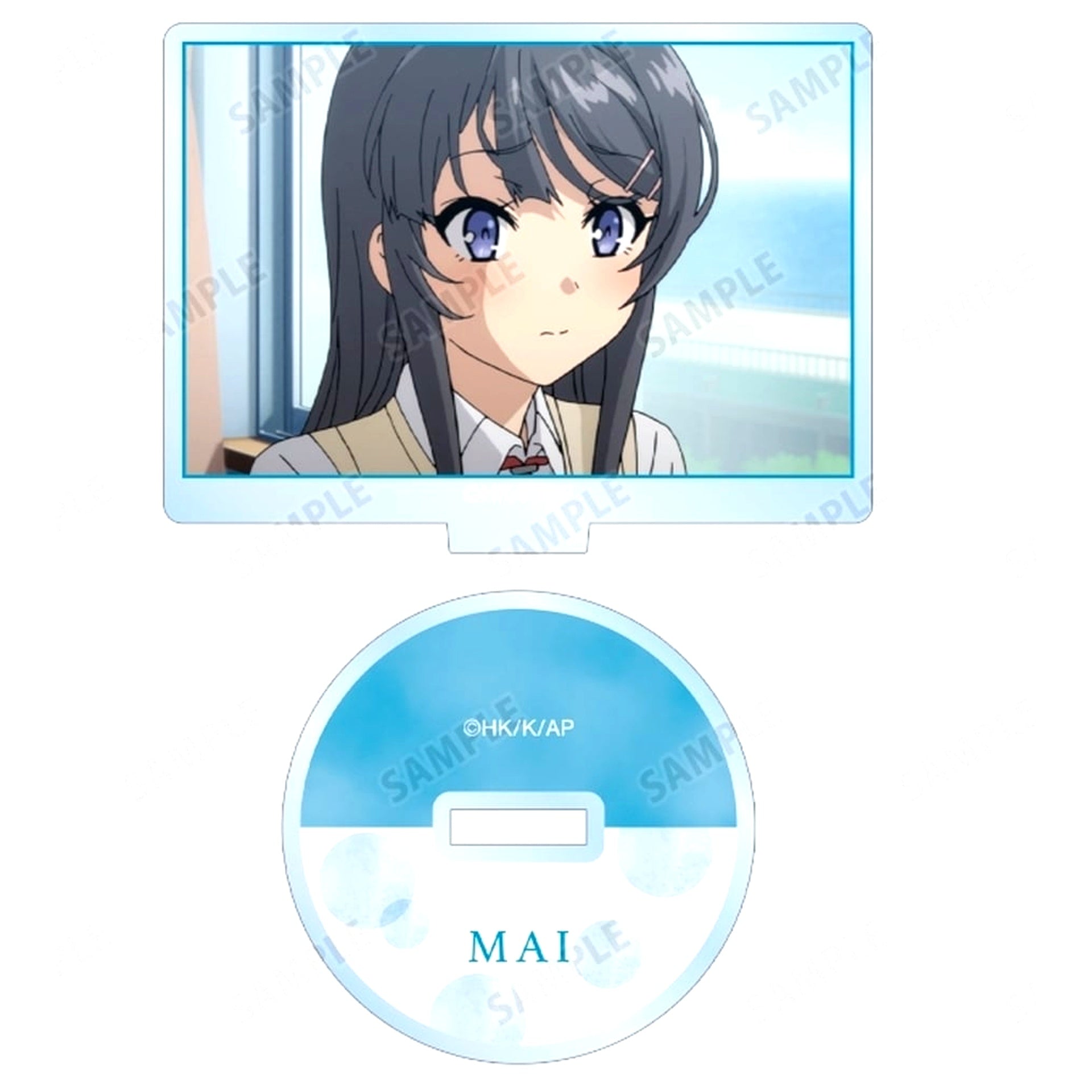 Mai Sakurajima F Rascal Does Not Dream of Bunny Girl Senpai Mai Sakurajima Trading Scene Shot Acrylic Stand [USED]