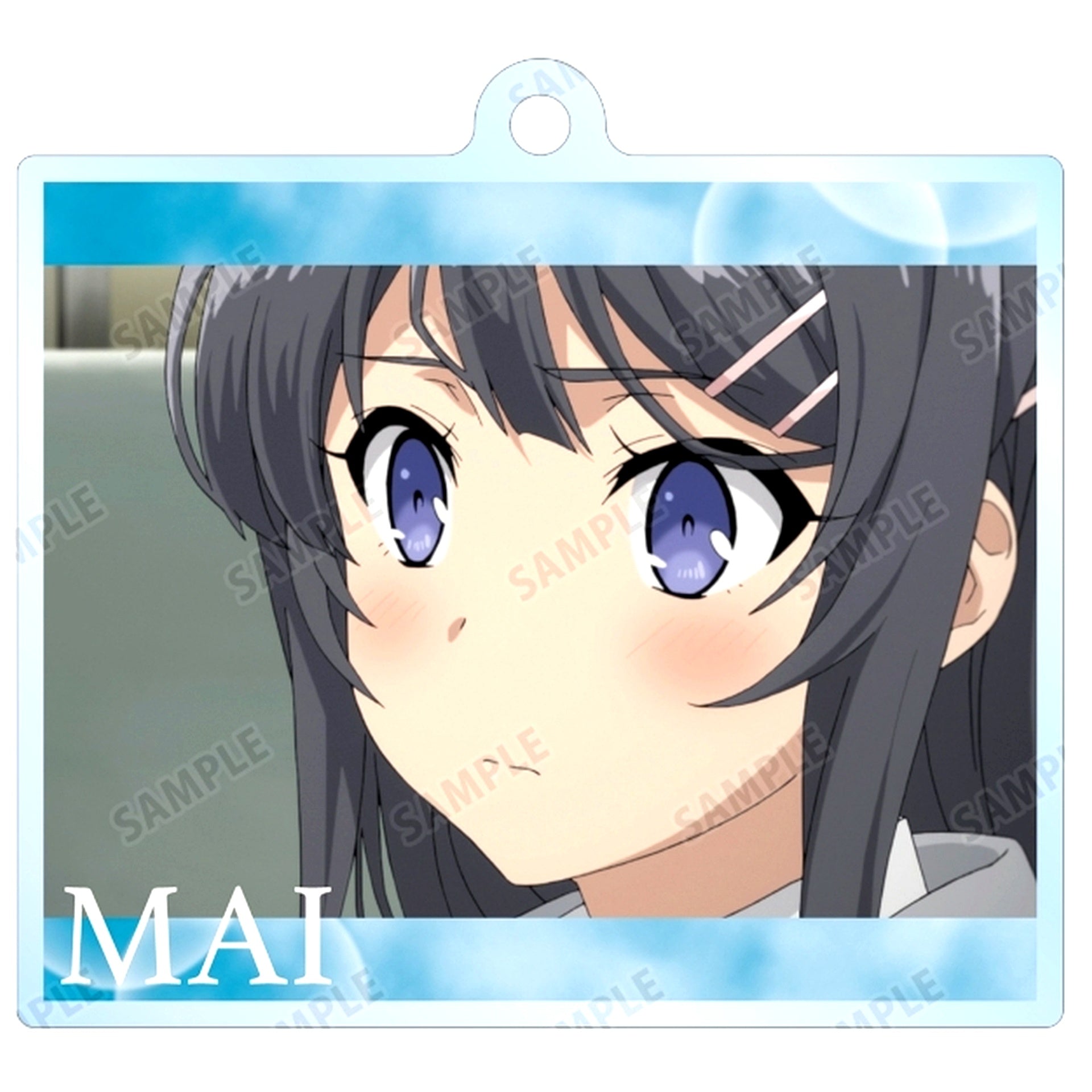 Mai Sakurajima D Rascal Does Not Dream of Bunny Girl Senpai Mai Sakurajima Trading Scene Shot Acrylic Keychain [USED]