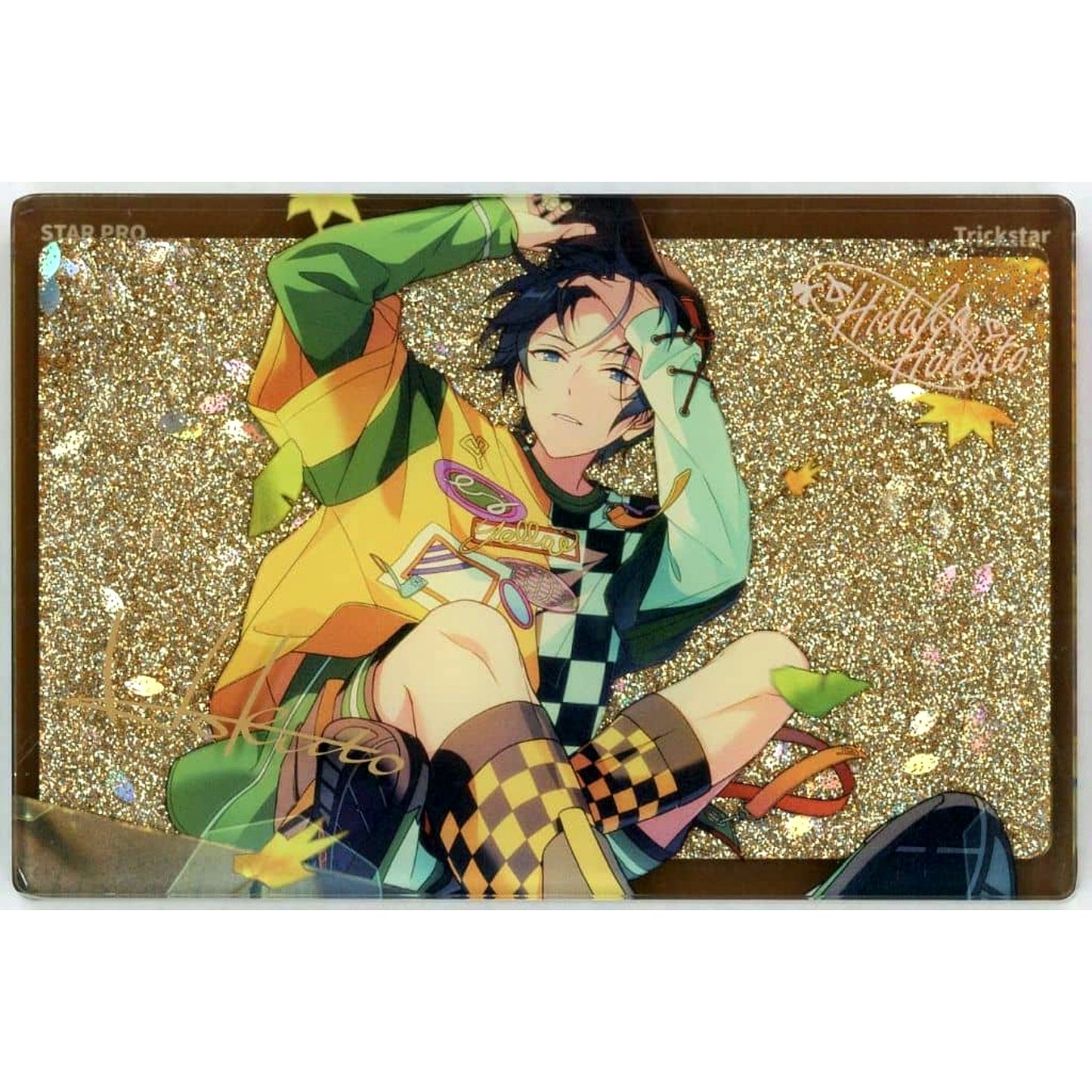 Hokuto Hidaka Ensemble Stars!! China Exclusive Light Shadow Quicksand Acrylic Block [USED]