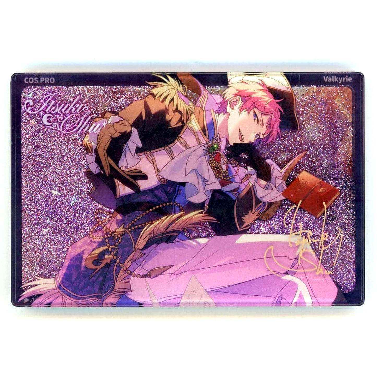 Shu Itsuki Ensemble Stars!! Light and Shadow Flowing Sand Acrylic Block China Exclusive [USED]