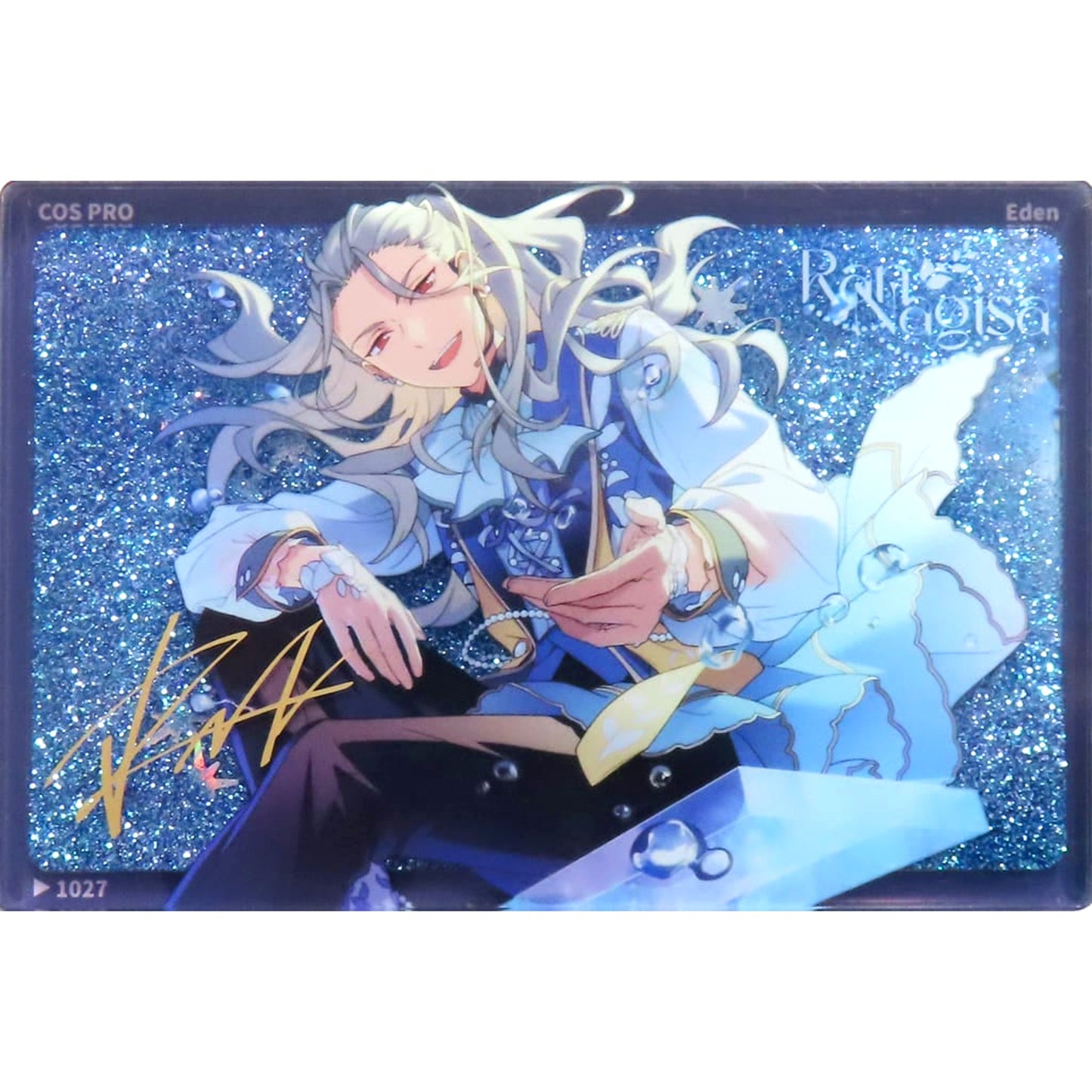 Nagisa Ran Ensemble Stars!! Light and Shadow Flowing Sand Acrylic Block China Exclusive [USED]