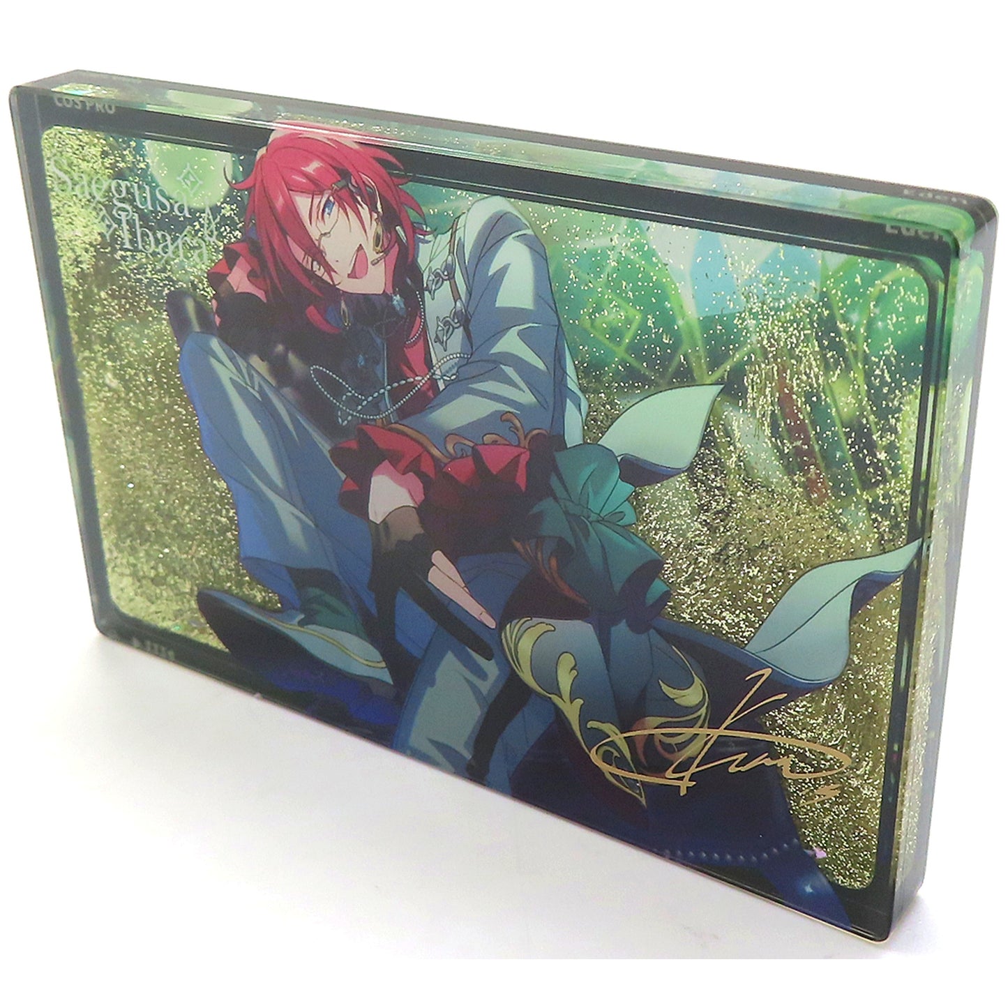 Ibara Saegusa Ensemble Stars!! Light and Shadow Quicksand Acrylic Block China Limited [USED]