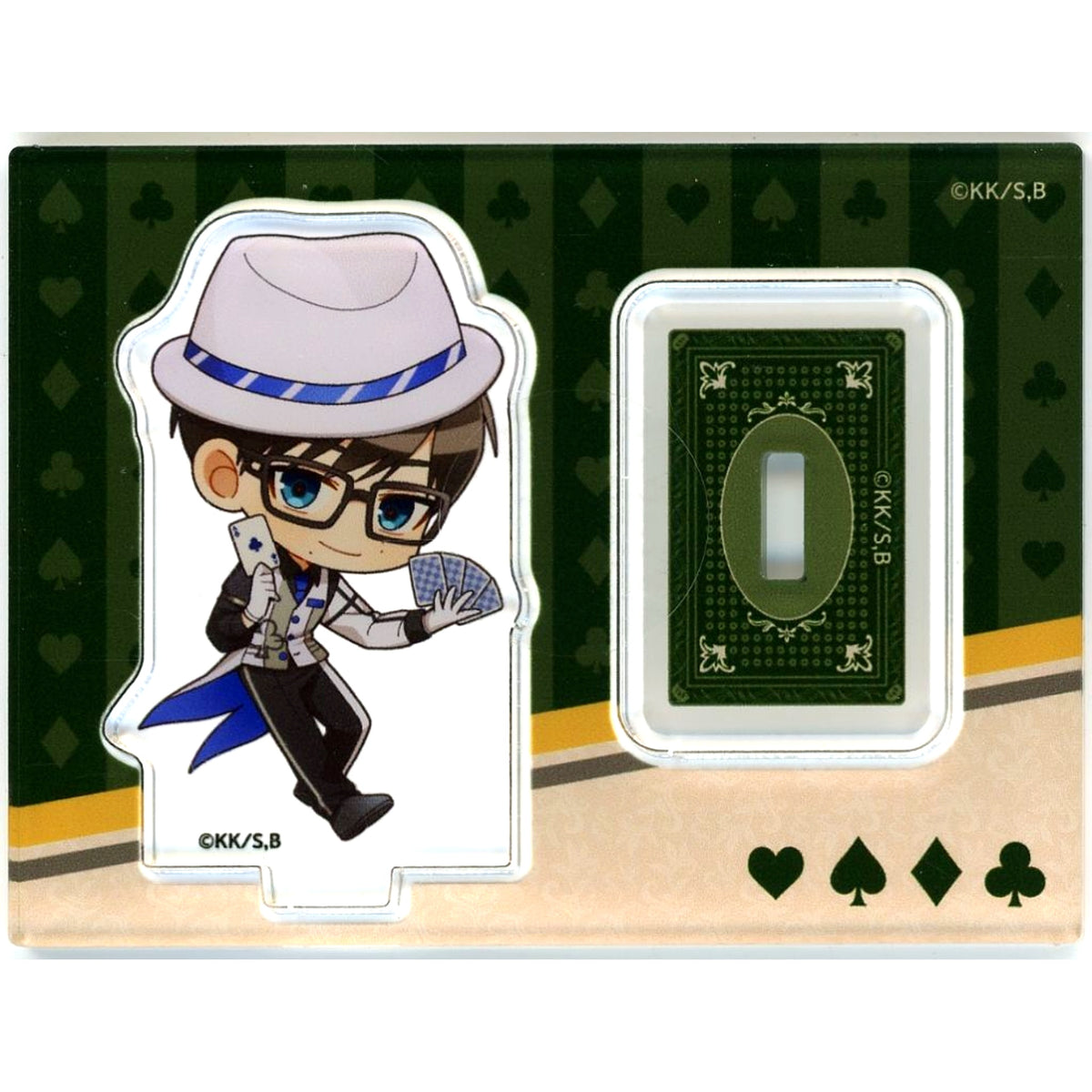 Yukio Okumura Blue Exorcist: Shimane Illuminati Saga POP UP SHOP in OIOI Trading Mini Acrylic Stand Trump Ver. [USED]
