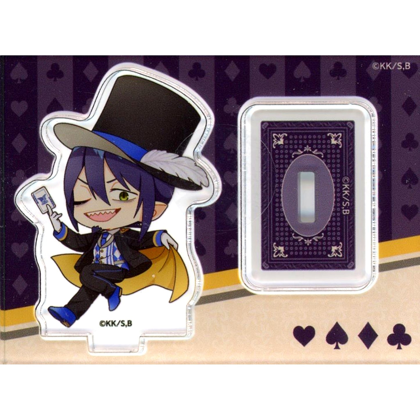 Mephisto Pheles Blue Exorcist Shimane Illuminati Saga POP UP SHOP in Marui Trading Mini Acrylic Stand Playing Cards Ver. [USED]