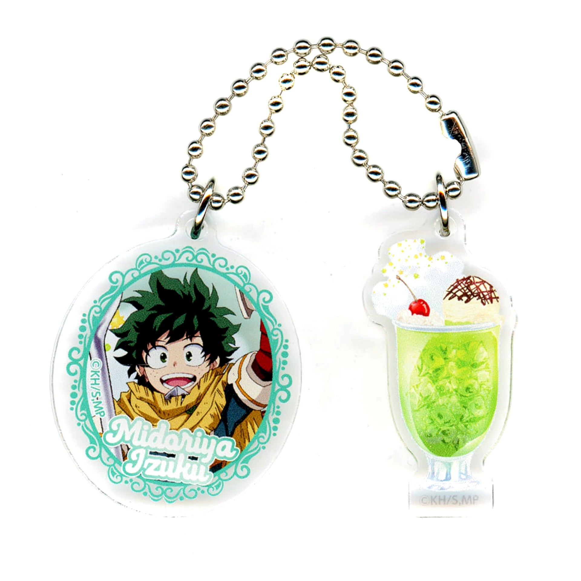 My Hero Academia Izuku Midoriya Double Charm Yuei High School Open School Limited Make a Cream Soda! Prize A Charm [USED]