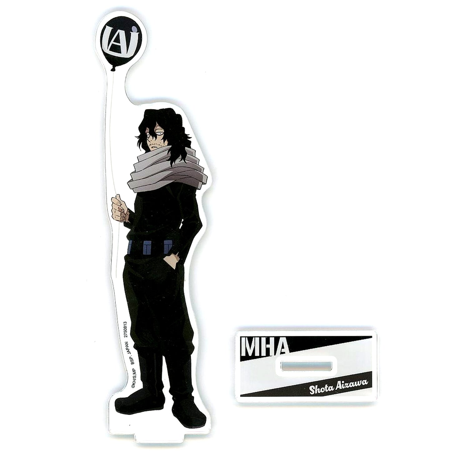 Shota Aizawa My Hero Academia U.A. High School Open School Namco Campaign Acrylic Plate with Stand [USED]