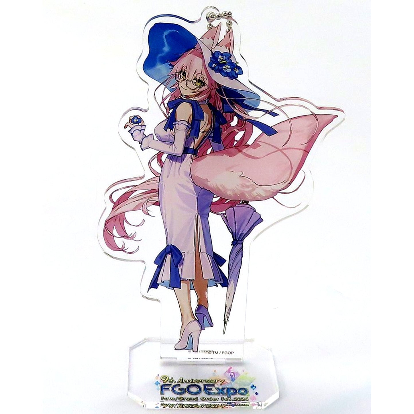 Assassin Koyanskaya of Light Main Visual Acrylic Mascot Fate/Grand Order Fes. 2024 9th Anniversary [USED]