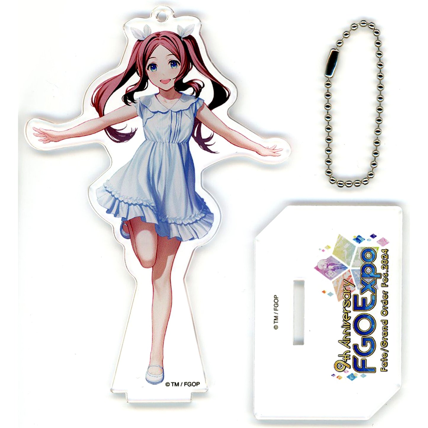 Ruler Leonardo da Vinci Swimsuit Main Visual Fate/Grand Order Acrylic Mascot FGO Fes. 2024 9th Anniv [USED]