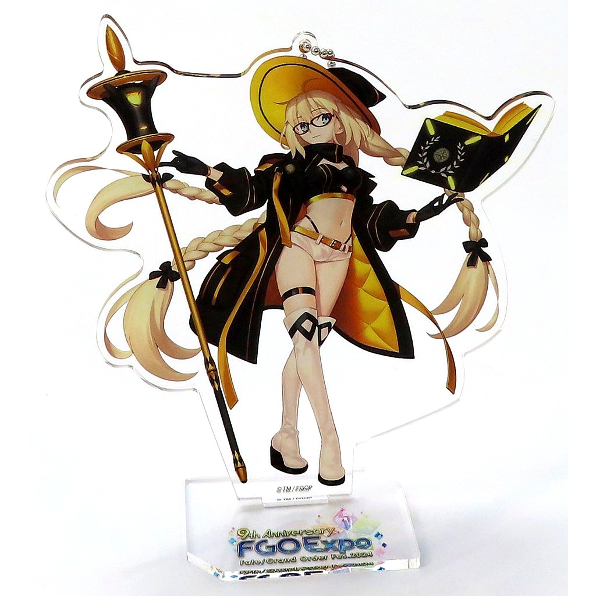 Caster Aesc the Rain Witch Fate/Grand Order Drawn Illustration Acrylic Mascot A FGO Fes. 2024 9th Anniv [USED]