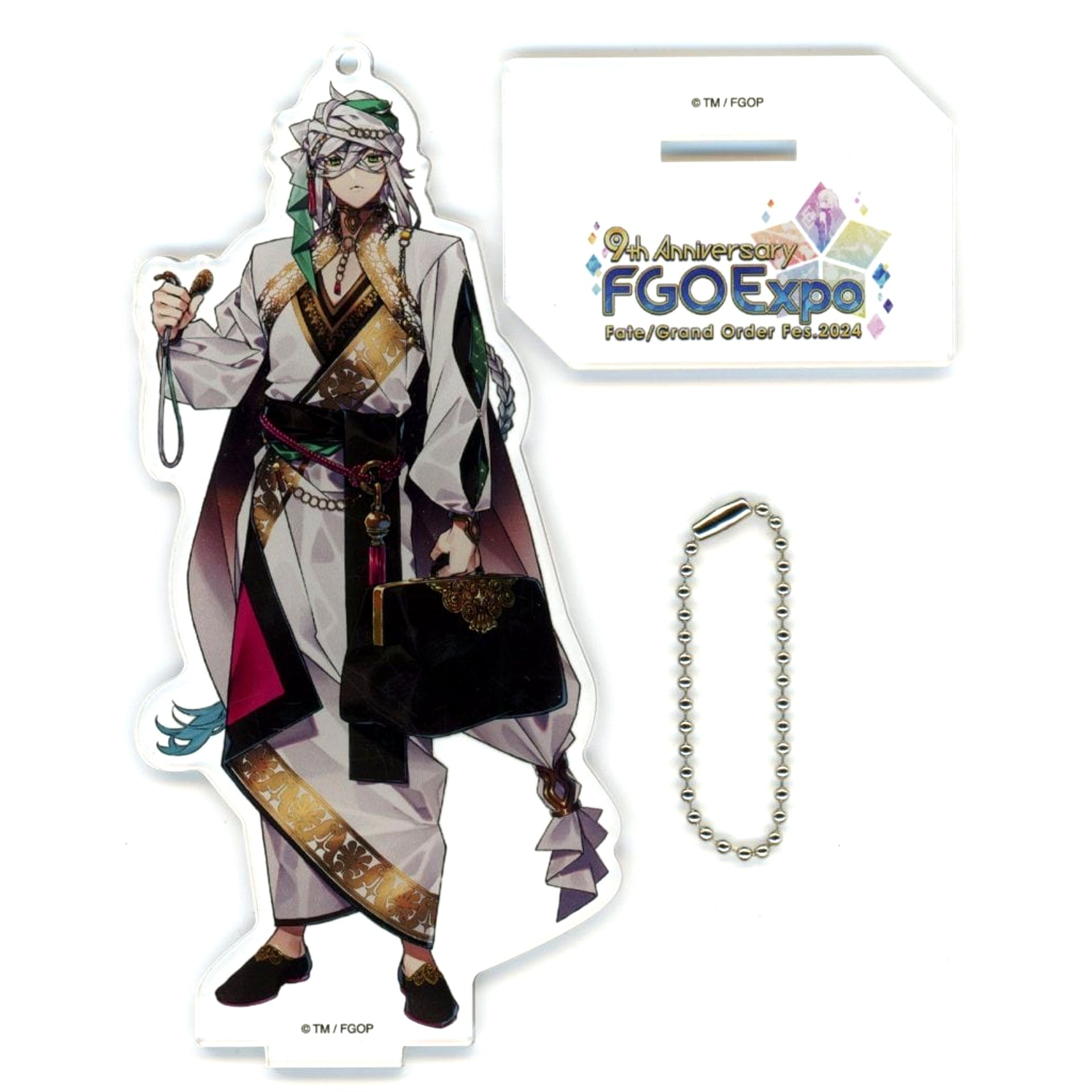 Caster Asclepius Fate/Grand Order Servant Specific Drawn Illustration Acrylic Mascot A Fate/Grand Order Fes. 2024 9th Anniversary [USED]