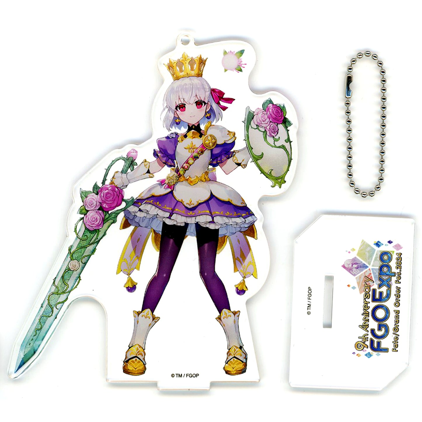 Assassin Kama Fate/Grand Order Servant Specific Drawn Illustration Acrylic Mascot A Fate/Grand Order Fes. 2024 9th Anniversary [USED]