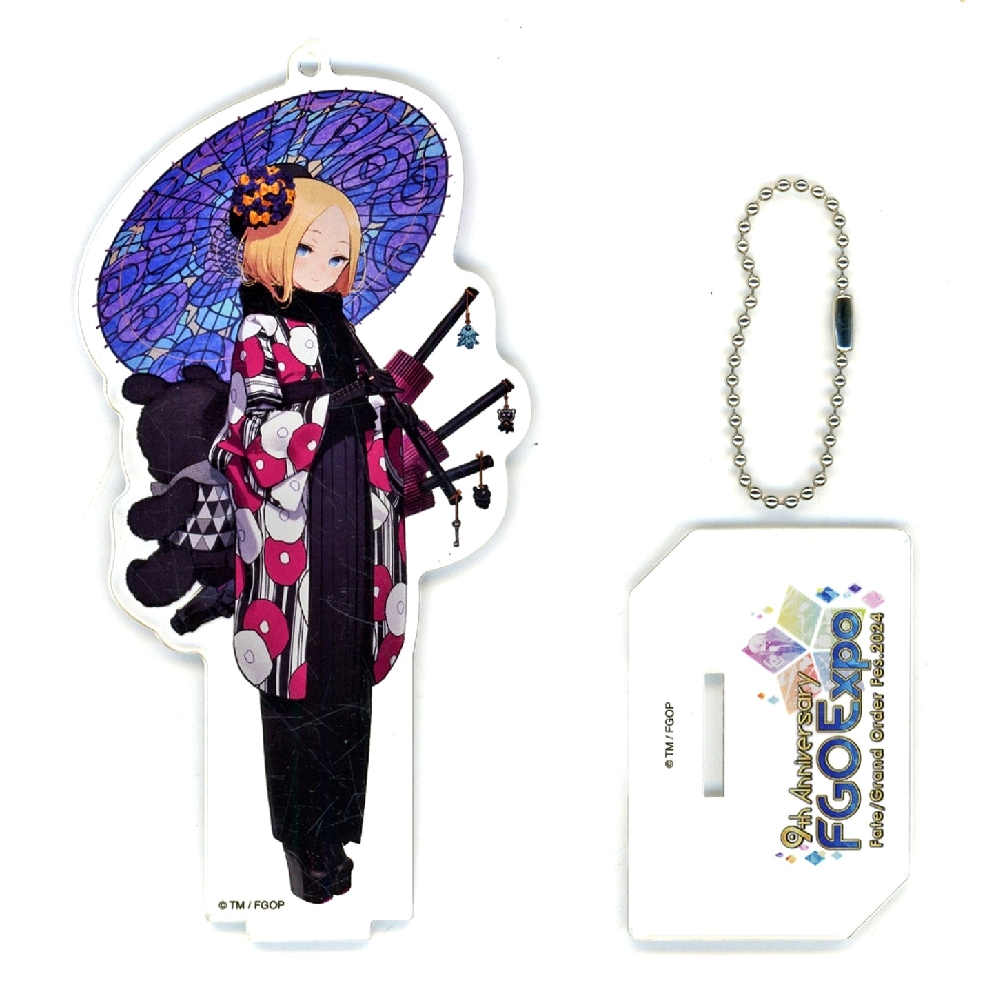 Foreigner Abigail Williams B Servant Specific Illustration Acrylic Mascot Fate/Grand Order Fes. 2024 9th Anniversary [USED]