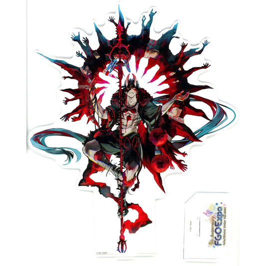Cu Chulainn [Alter] Berserker Fate/Grand Order Fes. 2024 9th Anniversary Servant-Specific Newly Drawn Illustration Big Acrylic Stand [USED]
