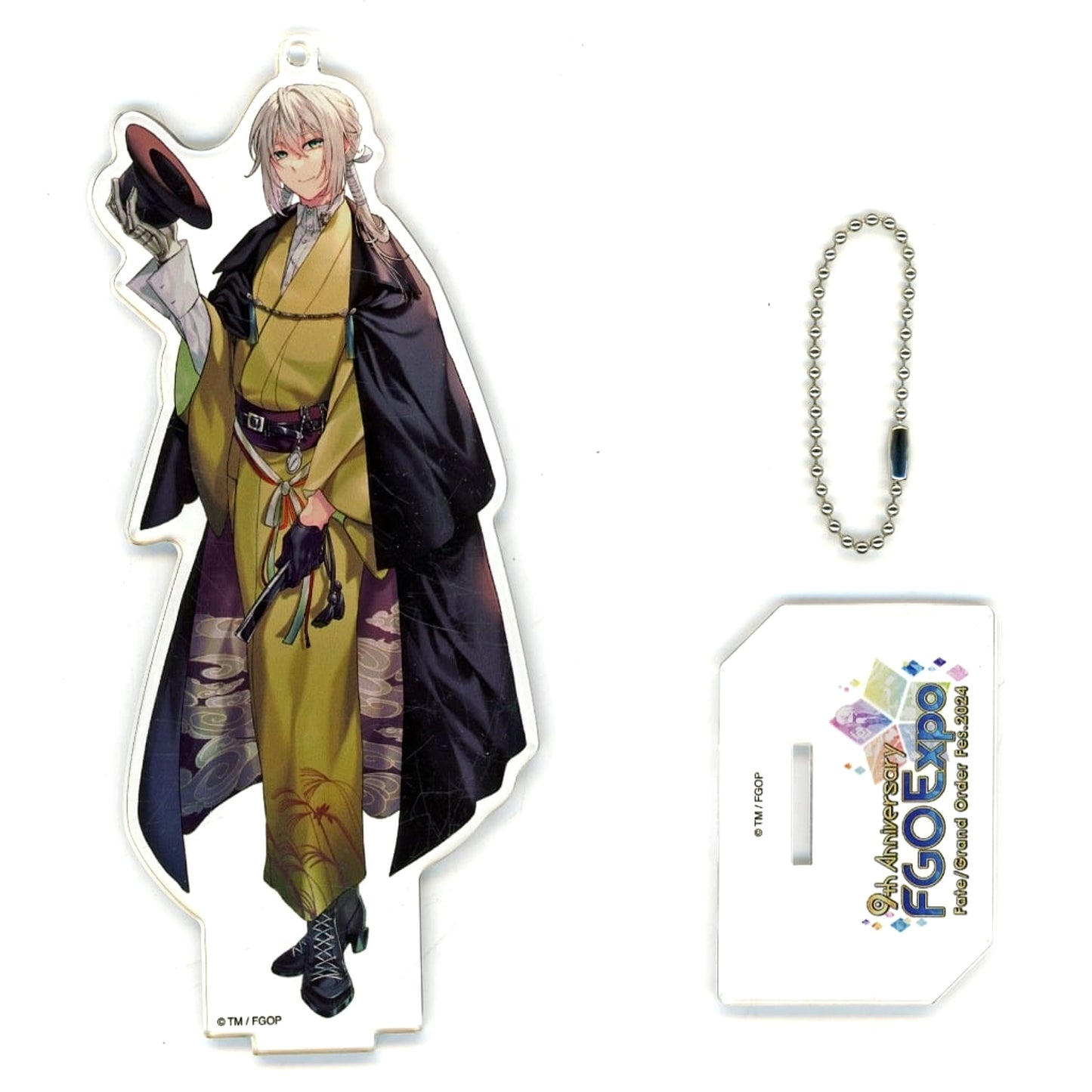 Saber Bedivere Fate/Grand Order Servant Specific Drawn Illustration Acrylic Mascot B Fate/Grand Order Fes. 2024 9th Anniversary [USED]