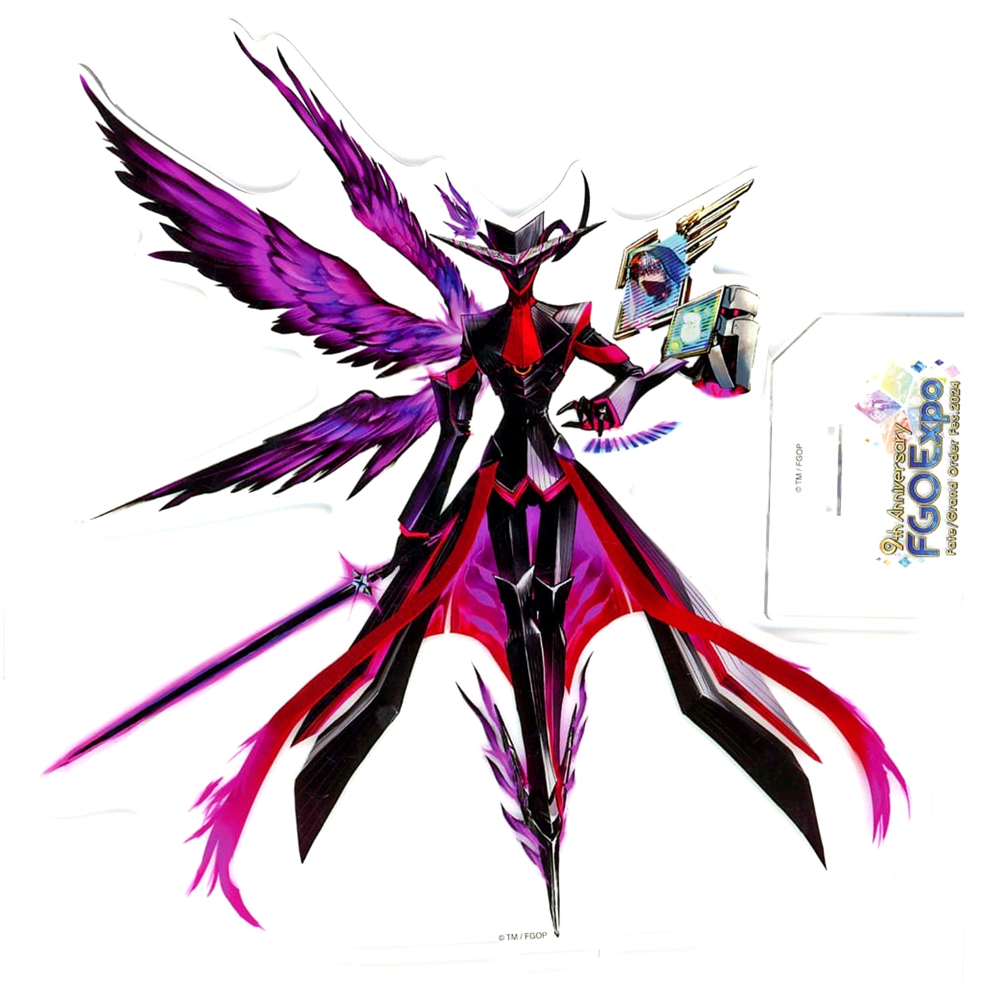 Avenger Antonio Salieri Fate/Grand Order Fate/Grand Order Fes. 2024 9th Anniversary Servant Specific Newly Drawn Illustration Big Acrylic Stand [USED]