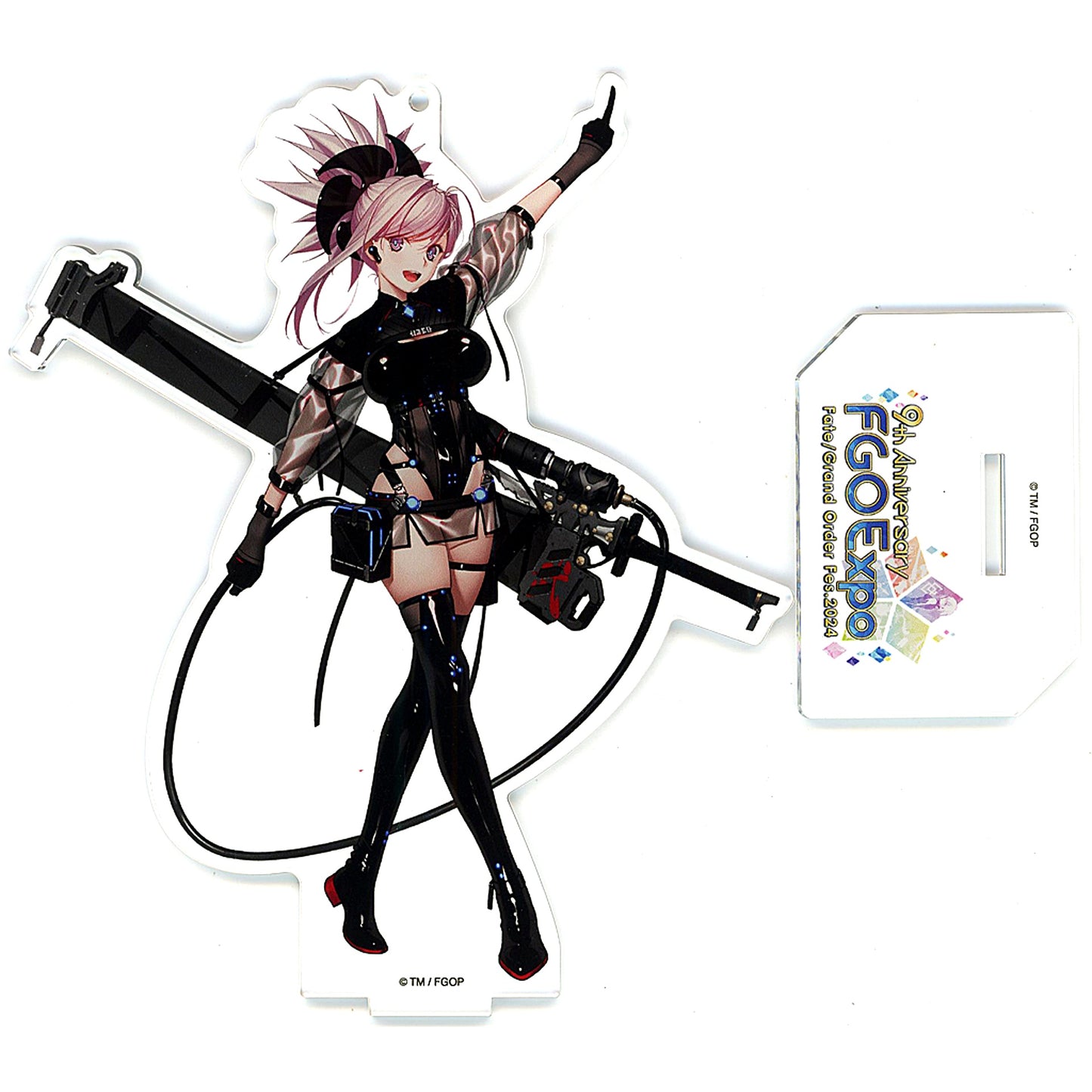 Saber Musashi Miyamoto Fate/Grand Order Servant Specific Drawn Illustration Acrylic Mascot C Fate/Grand Order Fes. 2024 9th Anniversary [USED]