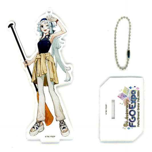 Caster Yui Shousetsu Fate/Grand Order Servant Specific Drawn Illustration Acrylic Mascot D Fate/Grand Order Fes. 2024 9th Anniversary [USED]