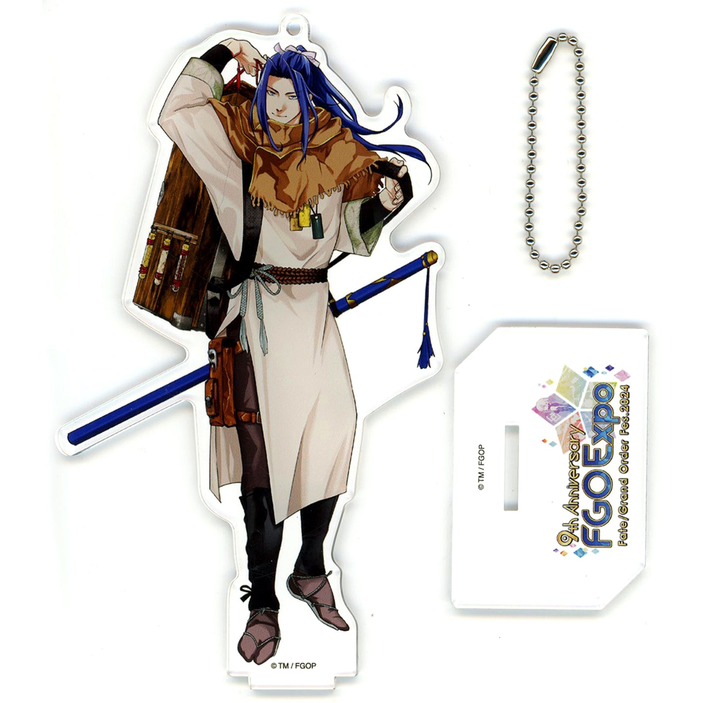 Assassin Sasaki Kojiro Fate/Grand Order Servant Specific Drawn Illustration Acrylic Mascot E Fate/Grand Order Fes. 2024 9th Anniversary [USED]