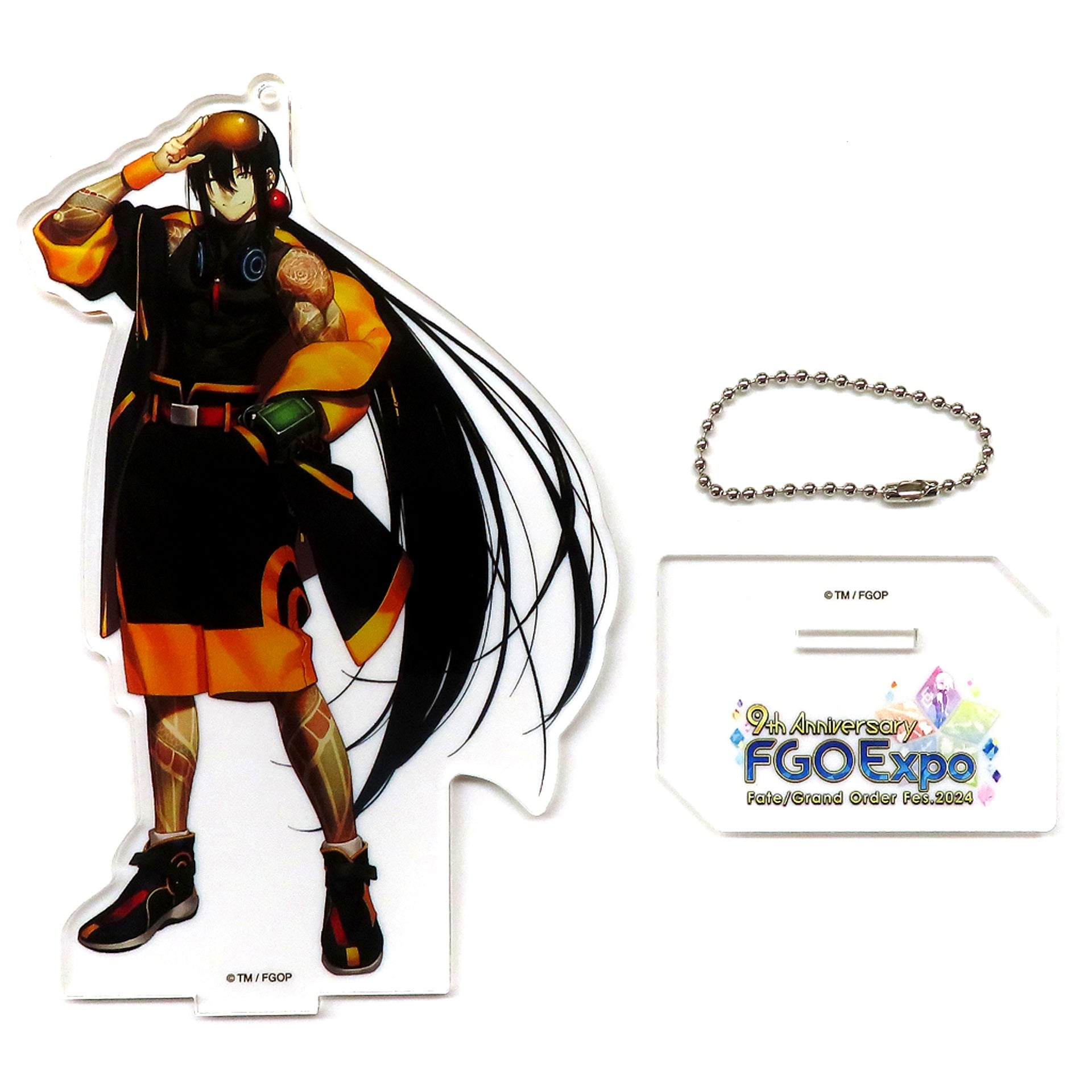 Assassin Yan Qing Fate/Grand Order Servant Specific Drawn Illustration Acrylic Mascot F Fate/Grand Order Fes. 2024 9th Anniversary [USED]